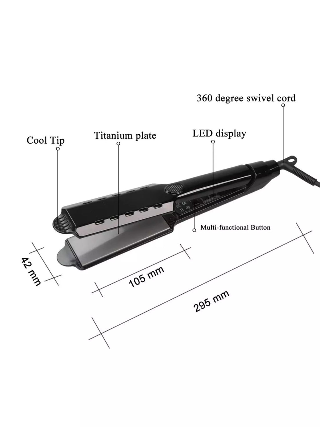 Fast Heating Hair Straightener