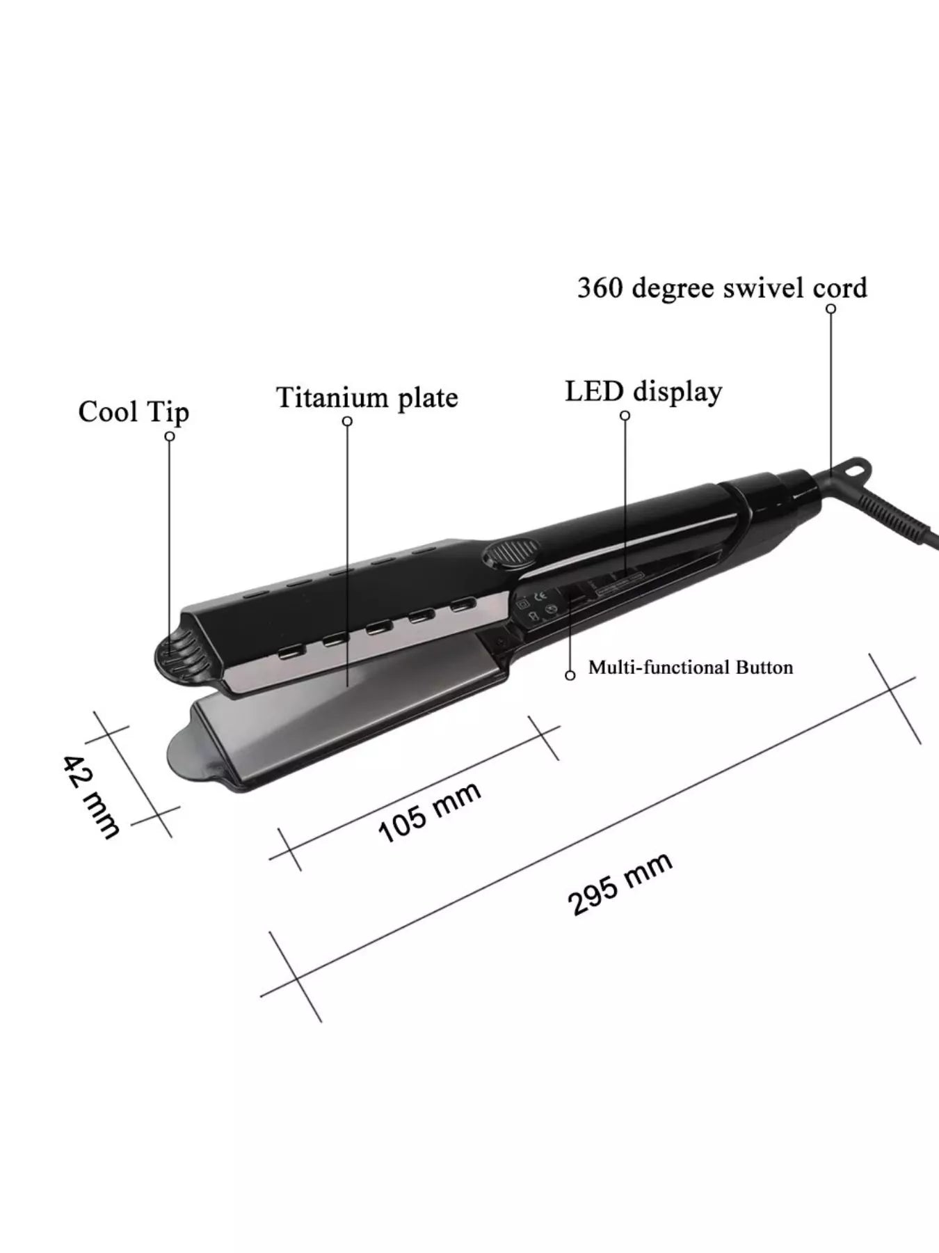 Fast Heating Hair Straightener