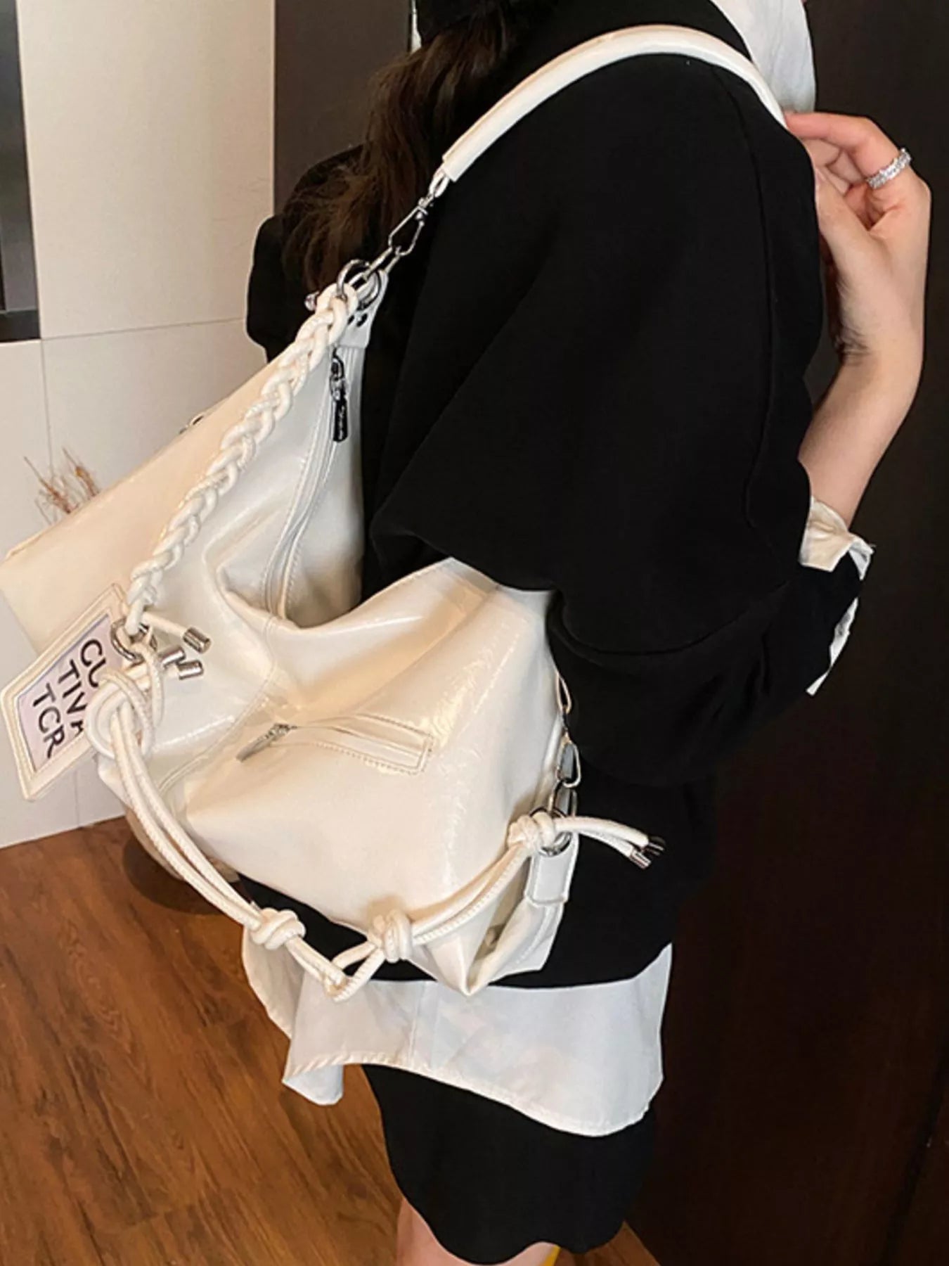 PU Leather Shoulder Bag