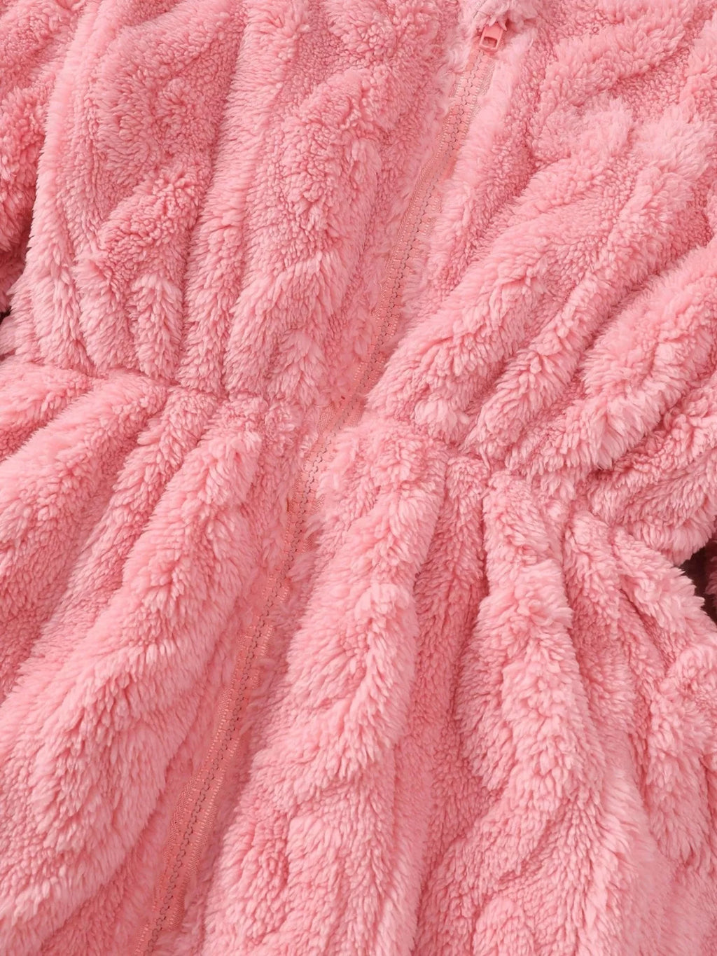 Children's Zip Up Hooded Fleece Outerwear