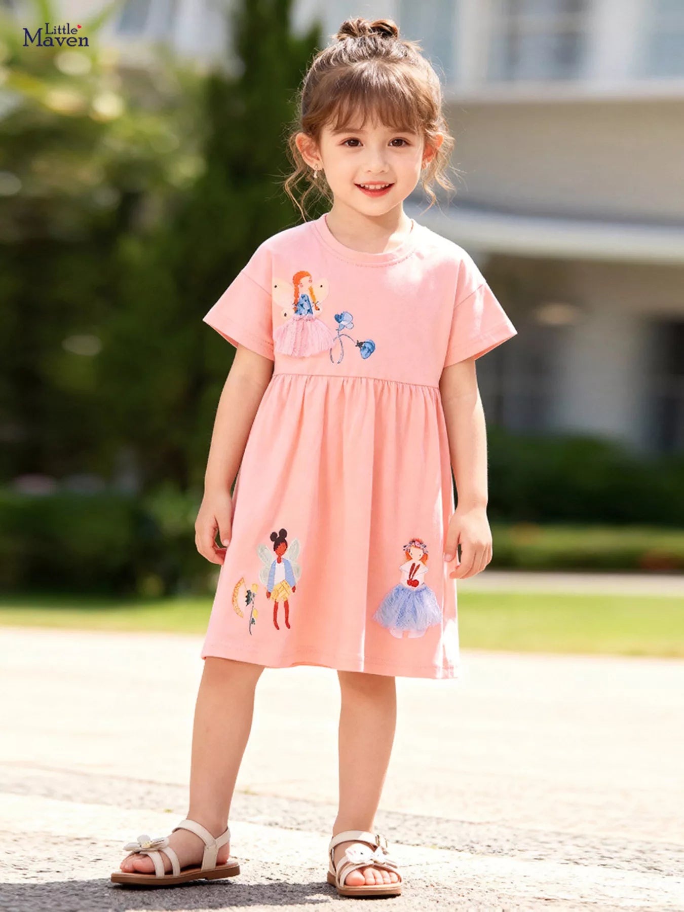 Children's Fairy Short Sleeve Dress