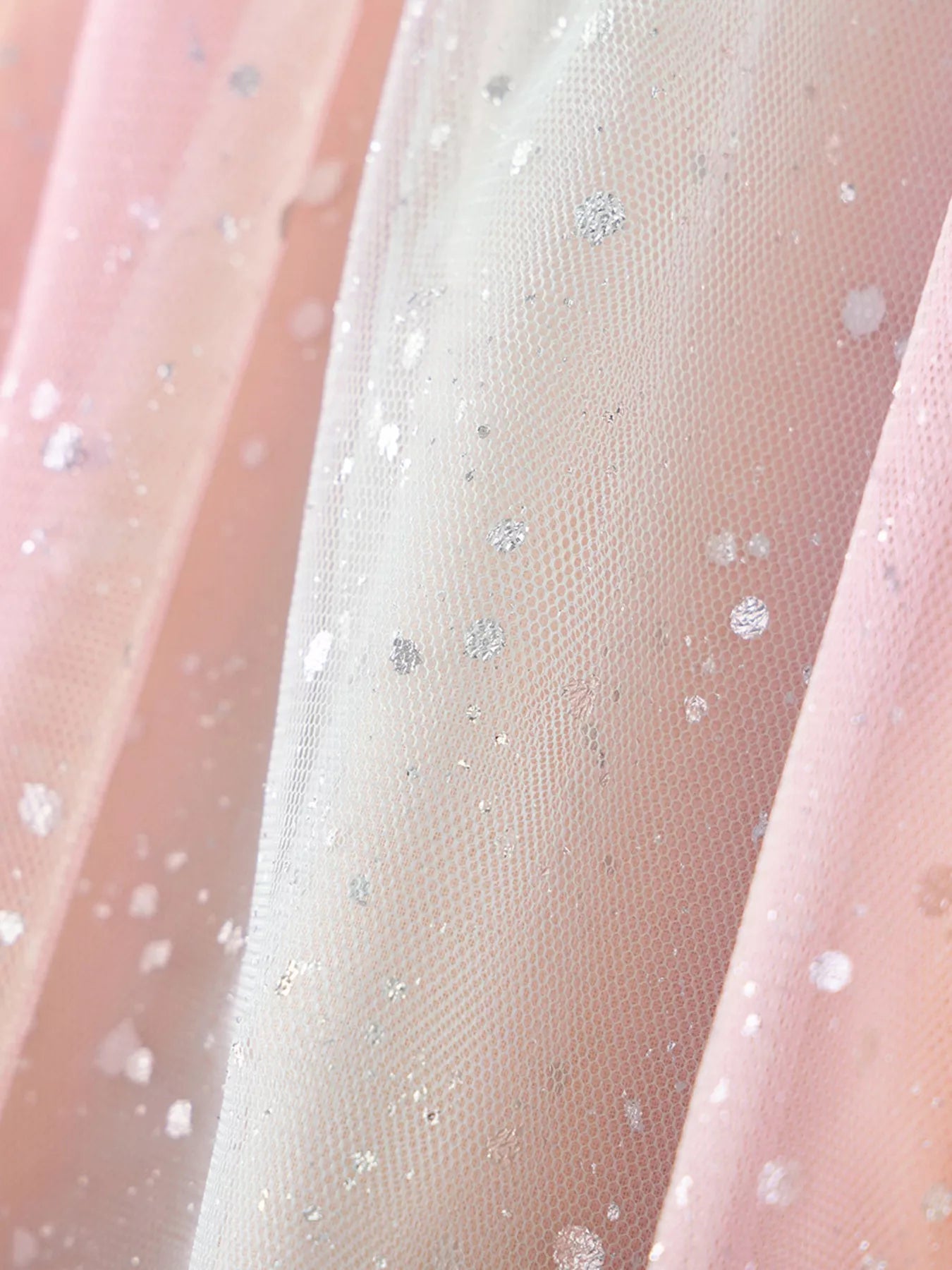 Children's Rainbow Heart Tulle Dress