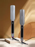 Curling and Straightening Hair Iron with Temperature Control