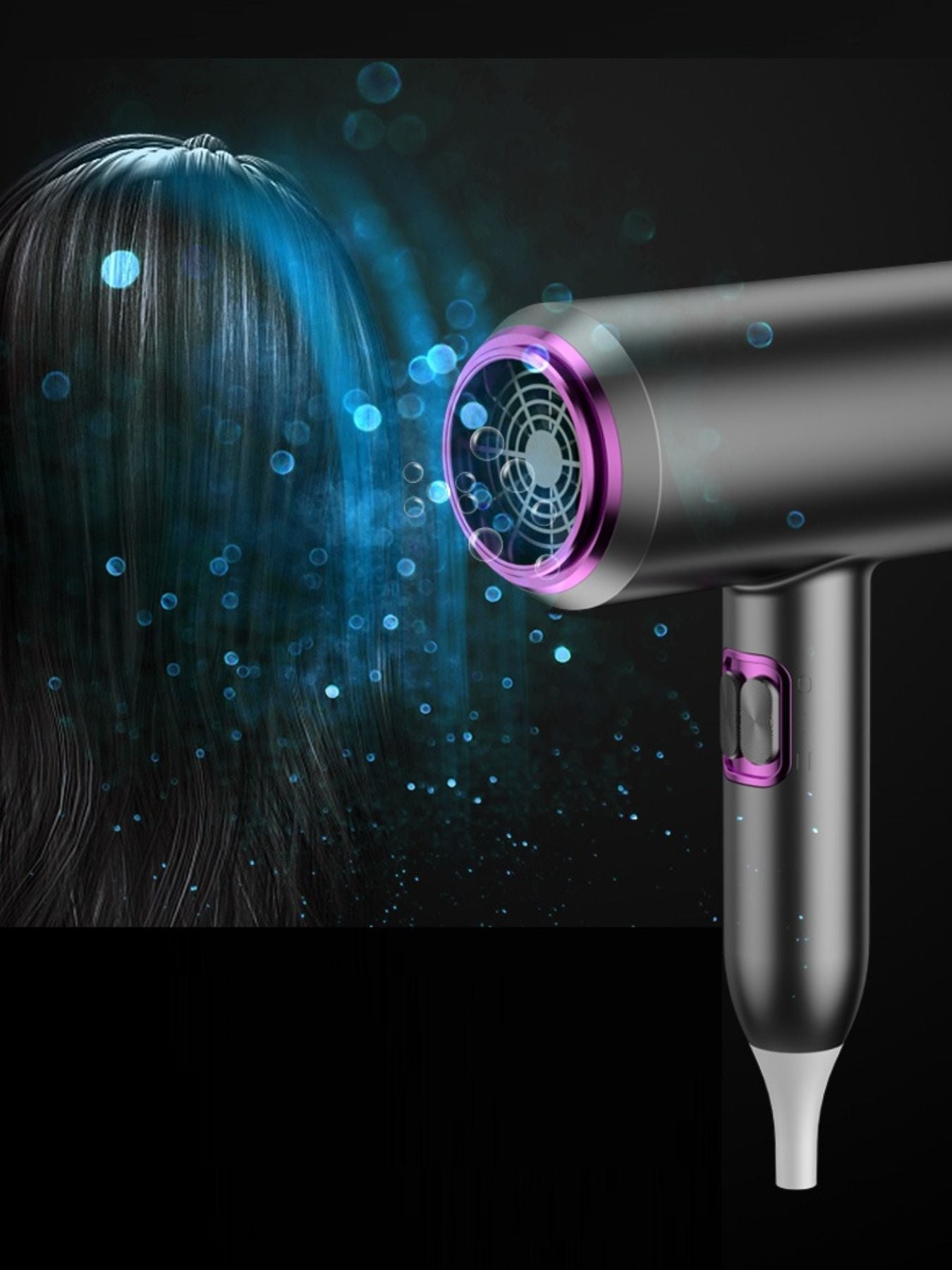 Portable Negative Ion Household Hair Dryer