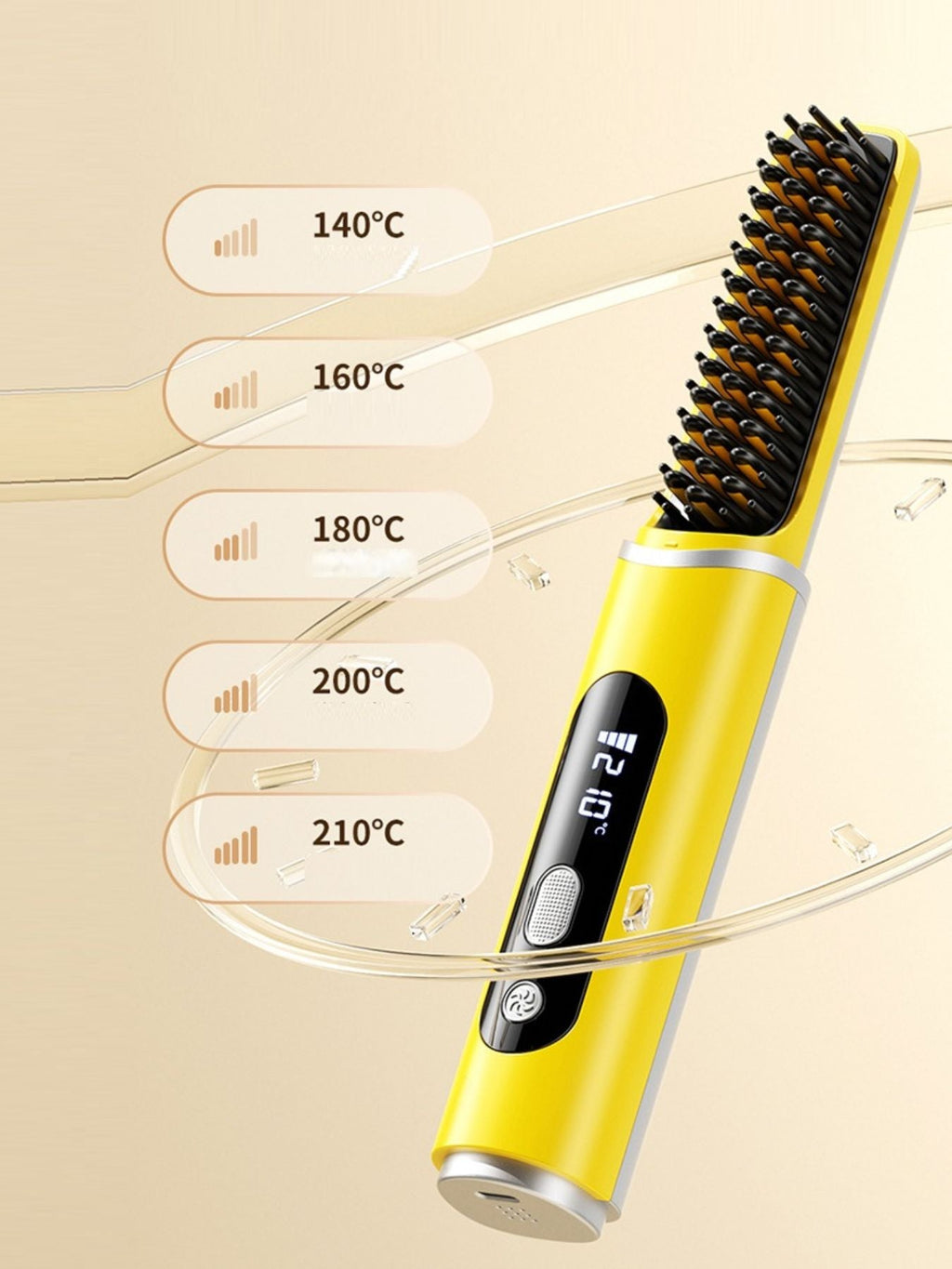 Fast Heating Hair Straightening Comb