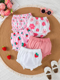 Children's Frill Hem Shorts