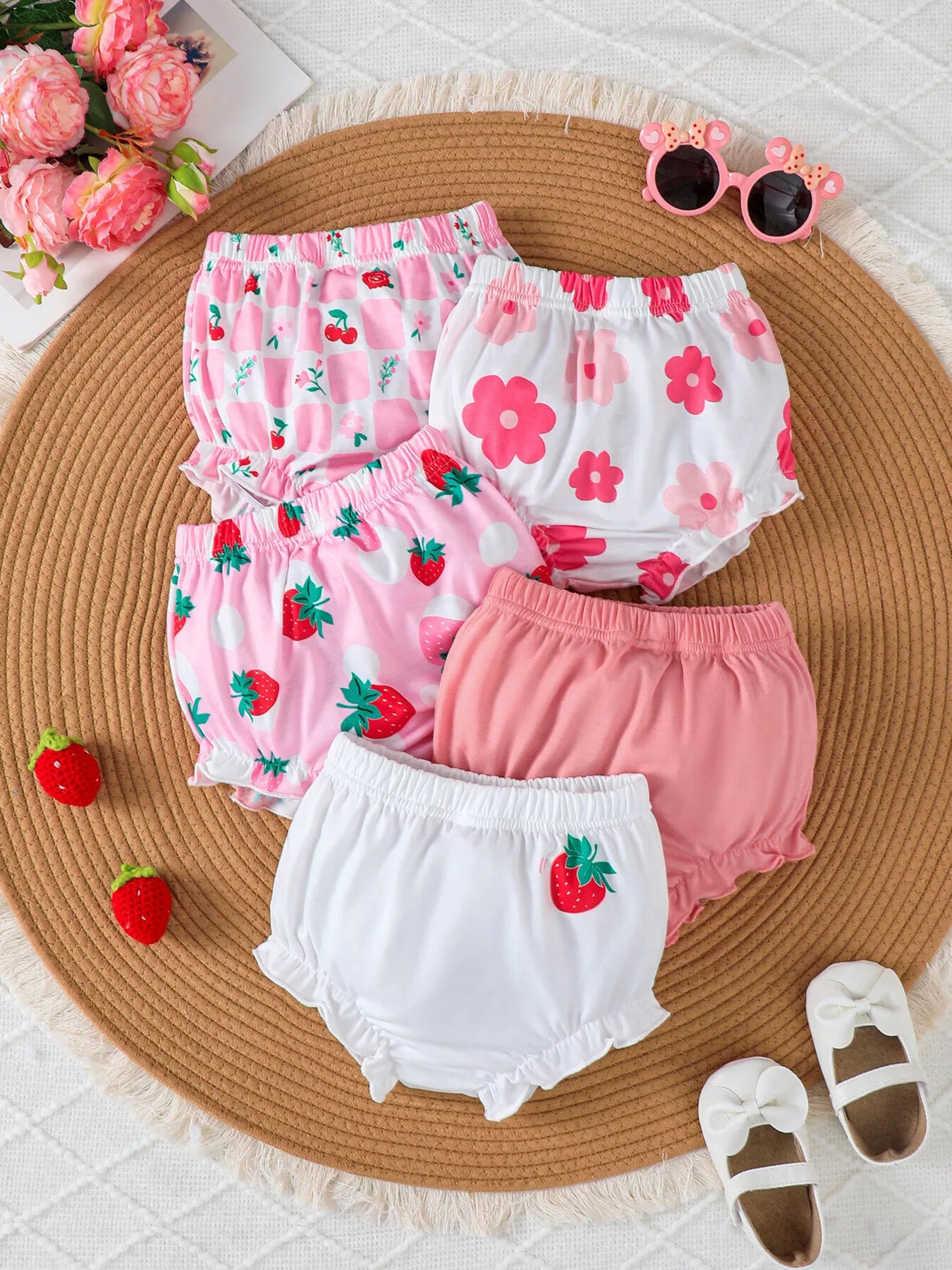 Children's Frill Hem Shorts