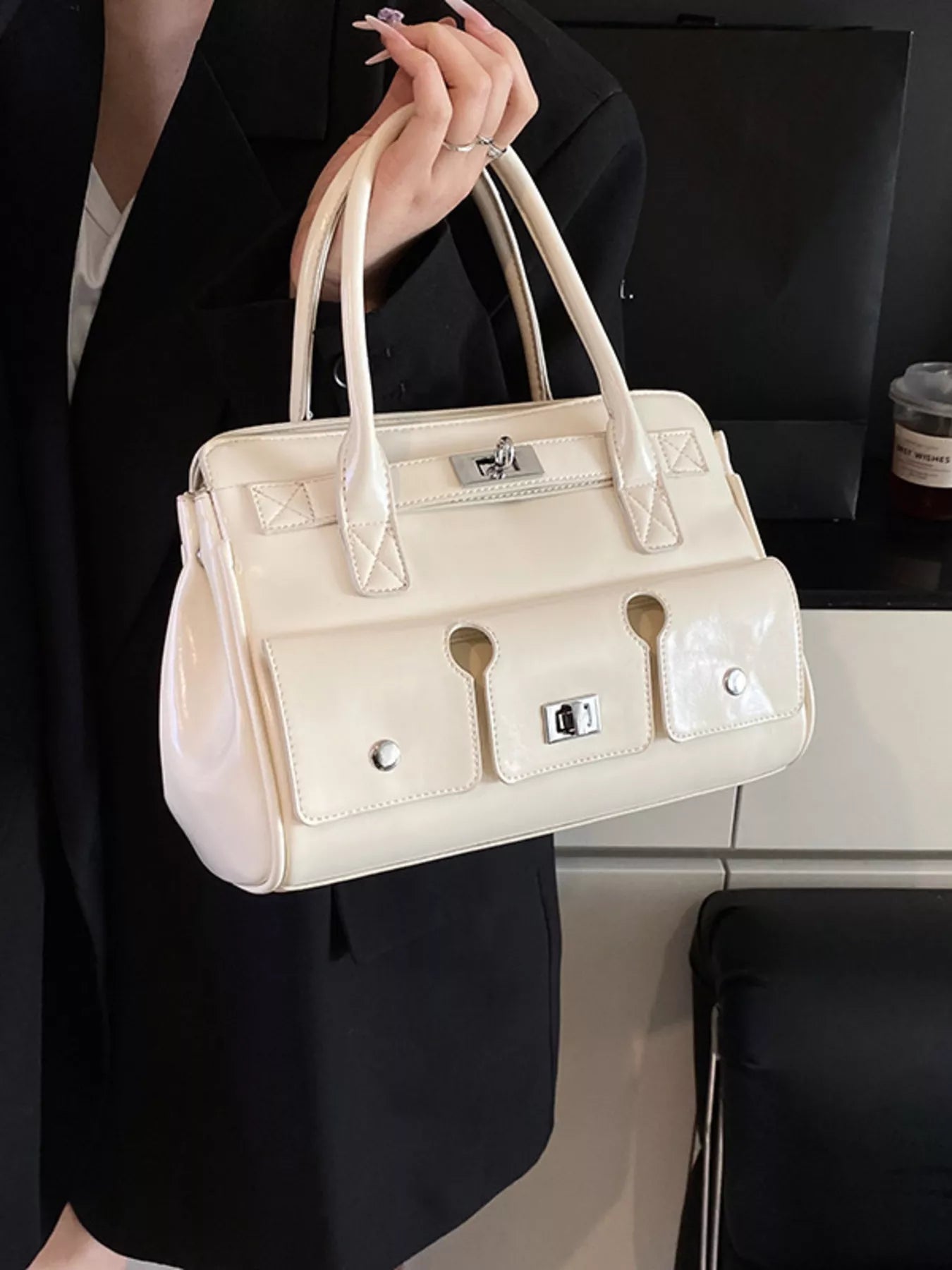 Top Handle Shoulder Bag