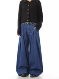 Men's Full Size Wide Leg Jeans Plus Size