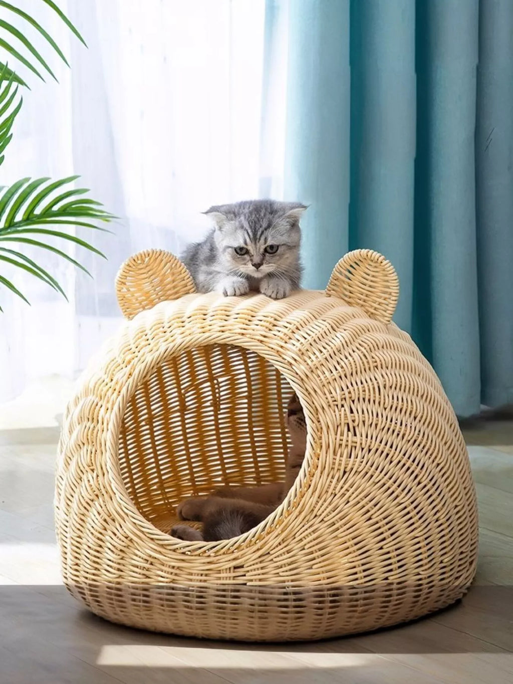 Rattan Washable Breathable Pet Nest