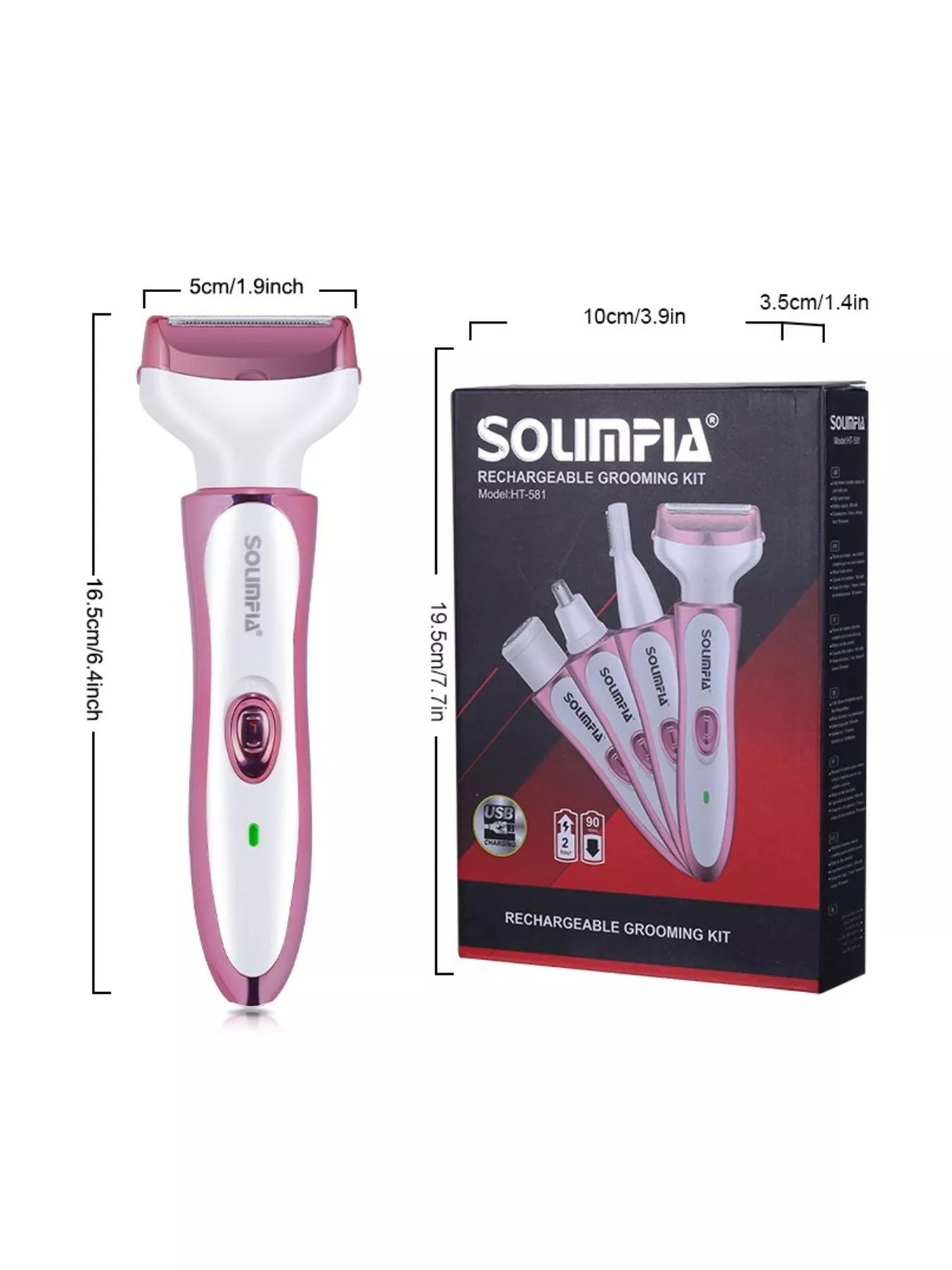 Ergonomic Hair Removal Epilator