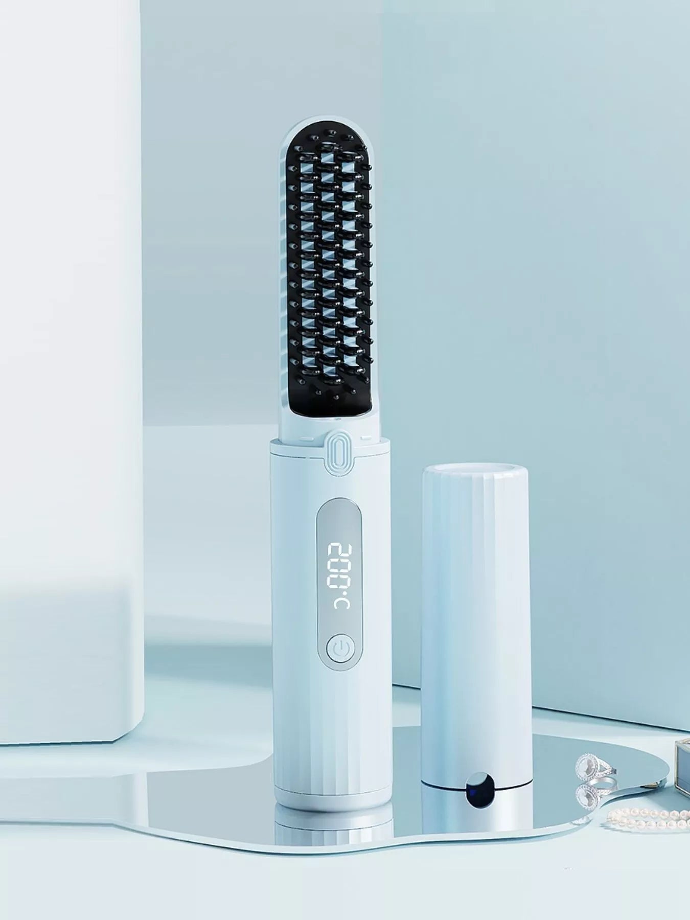 Portable Heated Straightening Comb