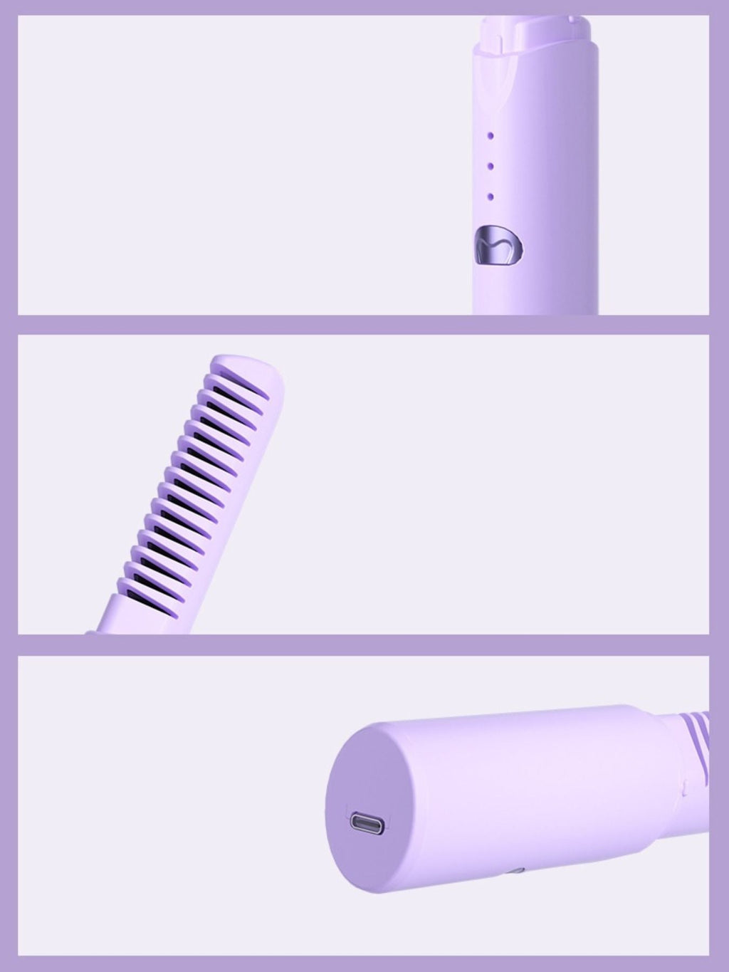 Portable Heated Straightening Comb