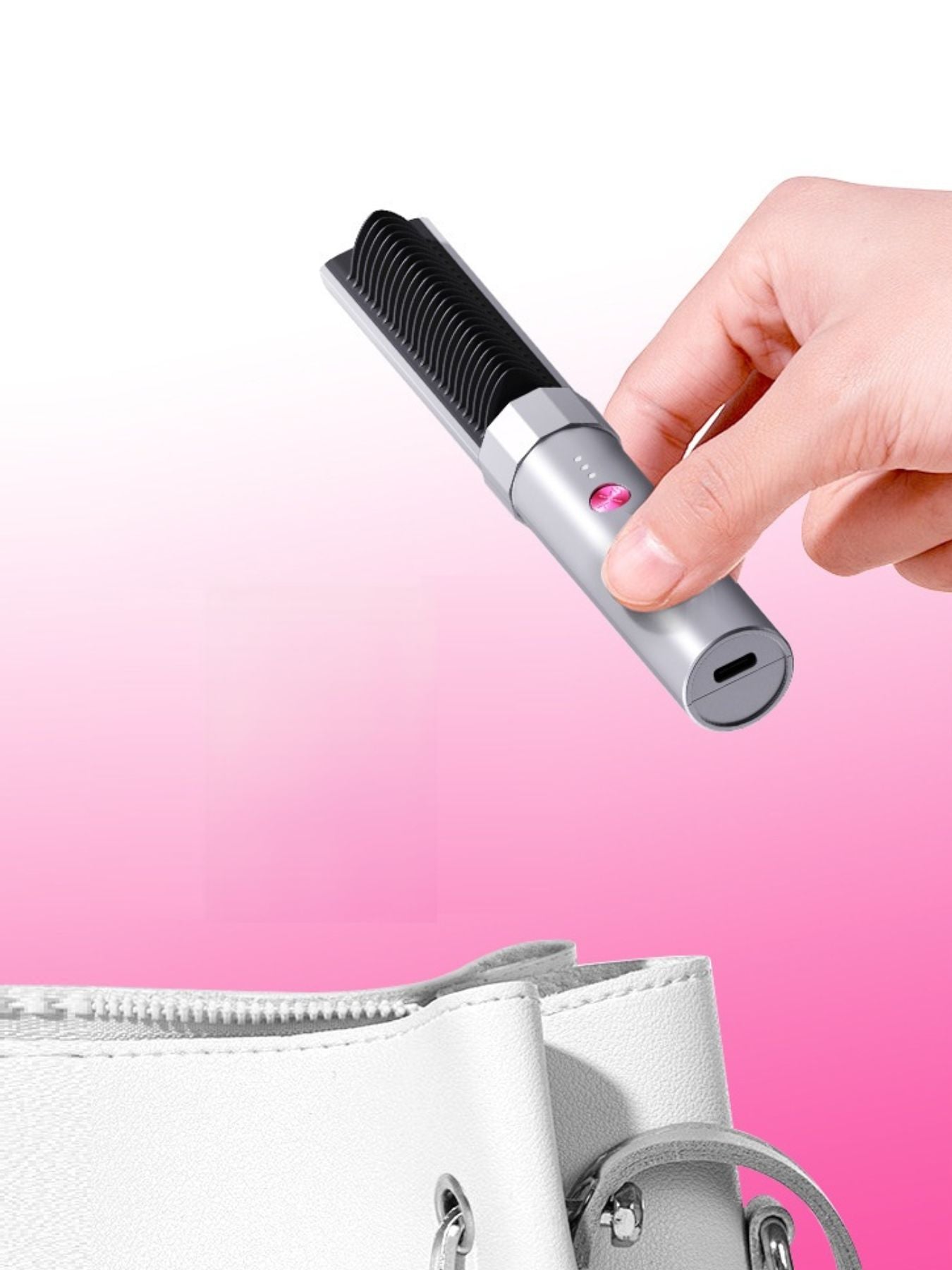 Portable Heated Straightening Comb