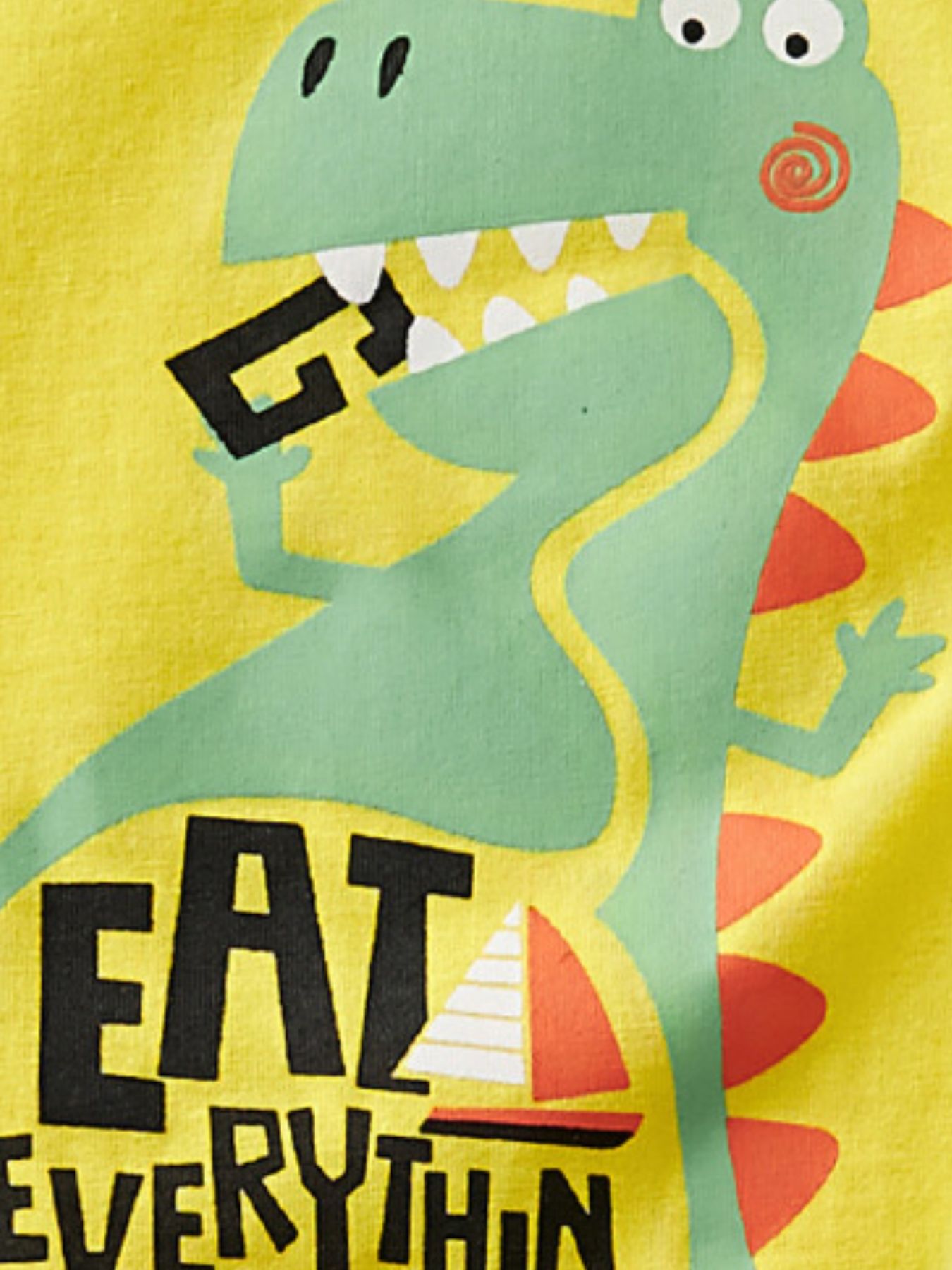 Children's Dinosaur Graphic Tee & Shorts Set