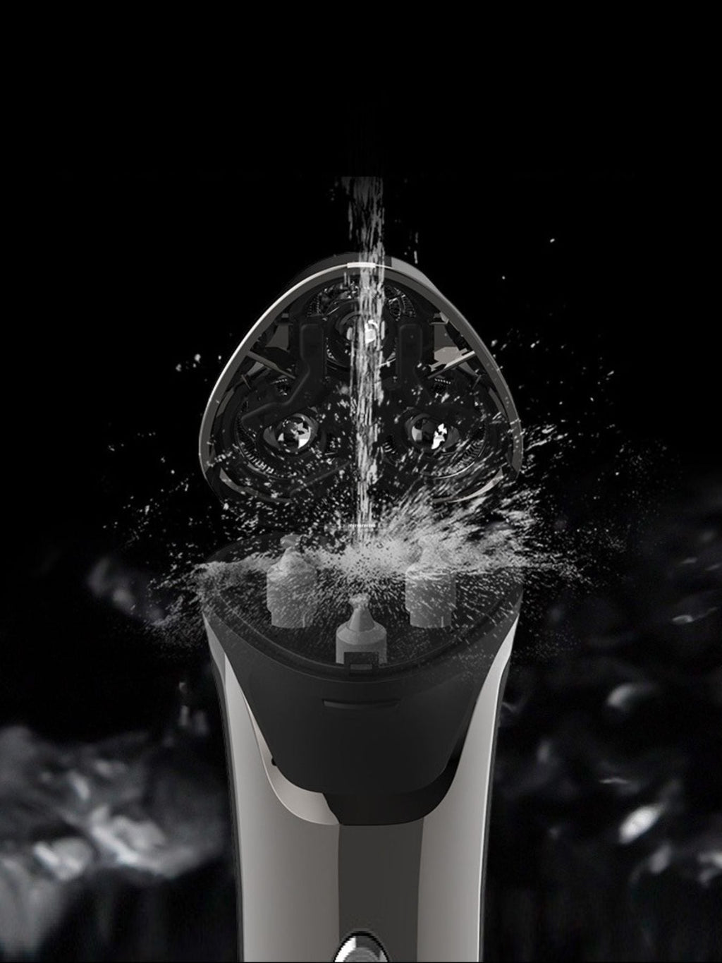 Electric Rotary Shaver with LED Display