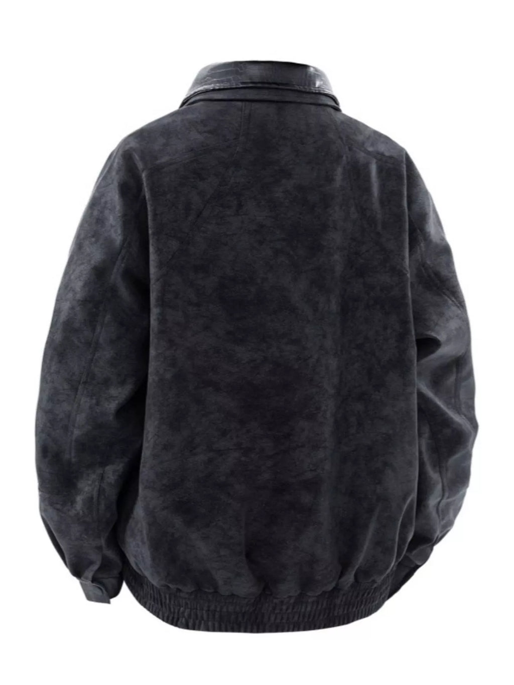 Men's Plus Size Vintage Style Zip Up Bomber Jacket
