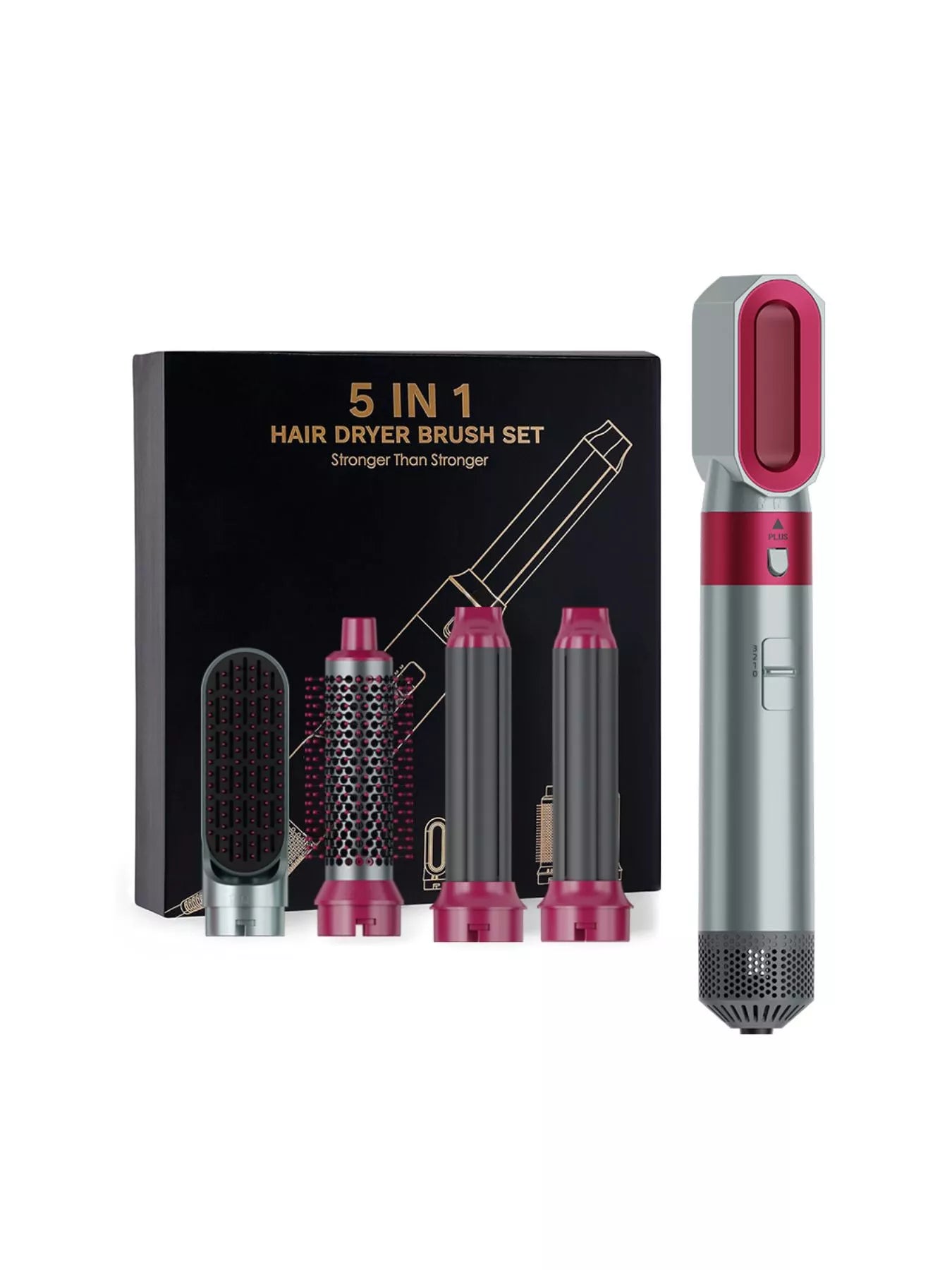 5-in-1 Interchangeable Hot Air Brush