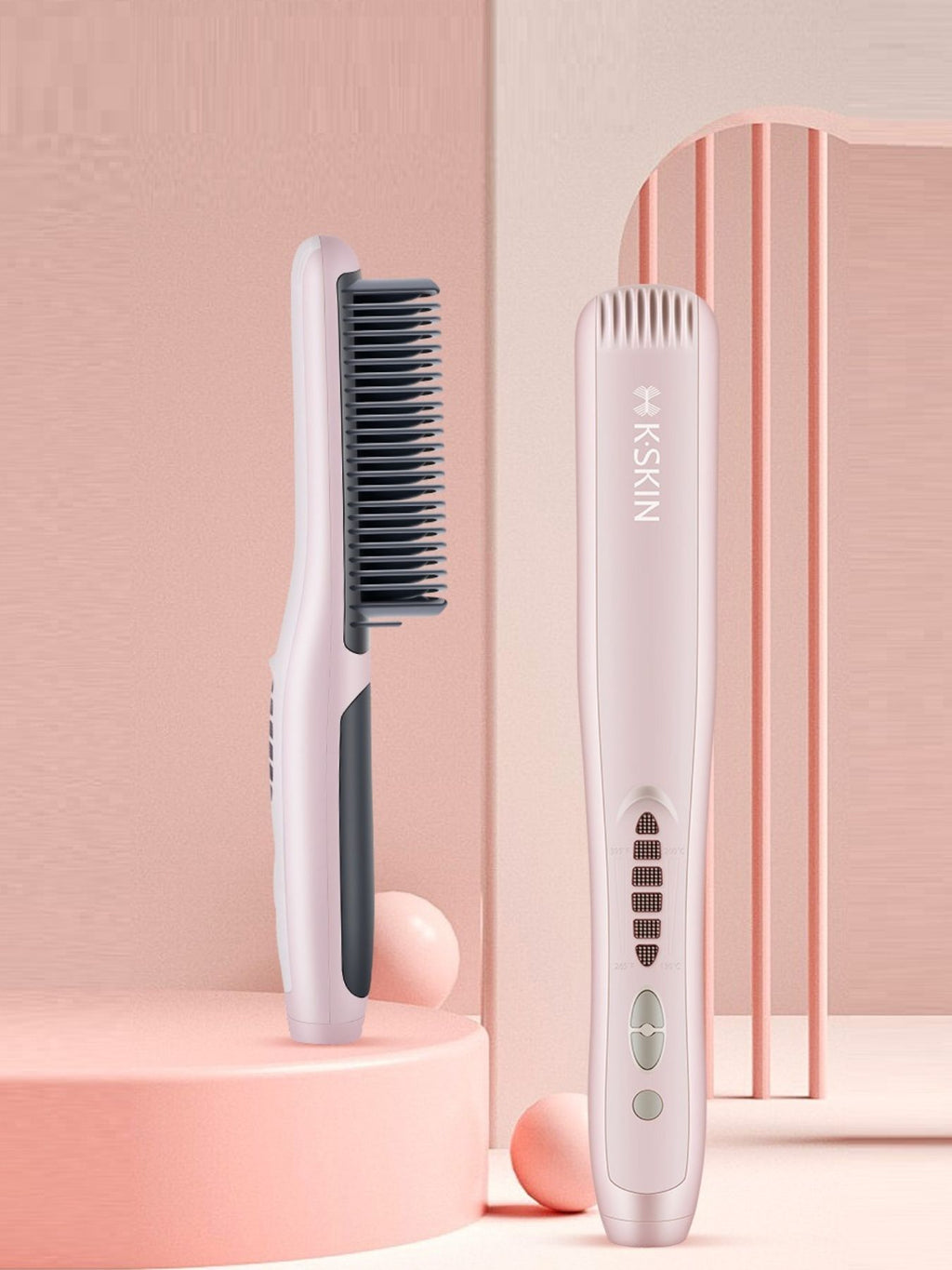Heated Hair Straightening Comb