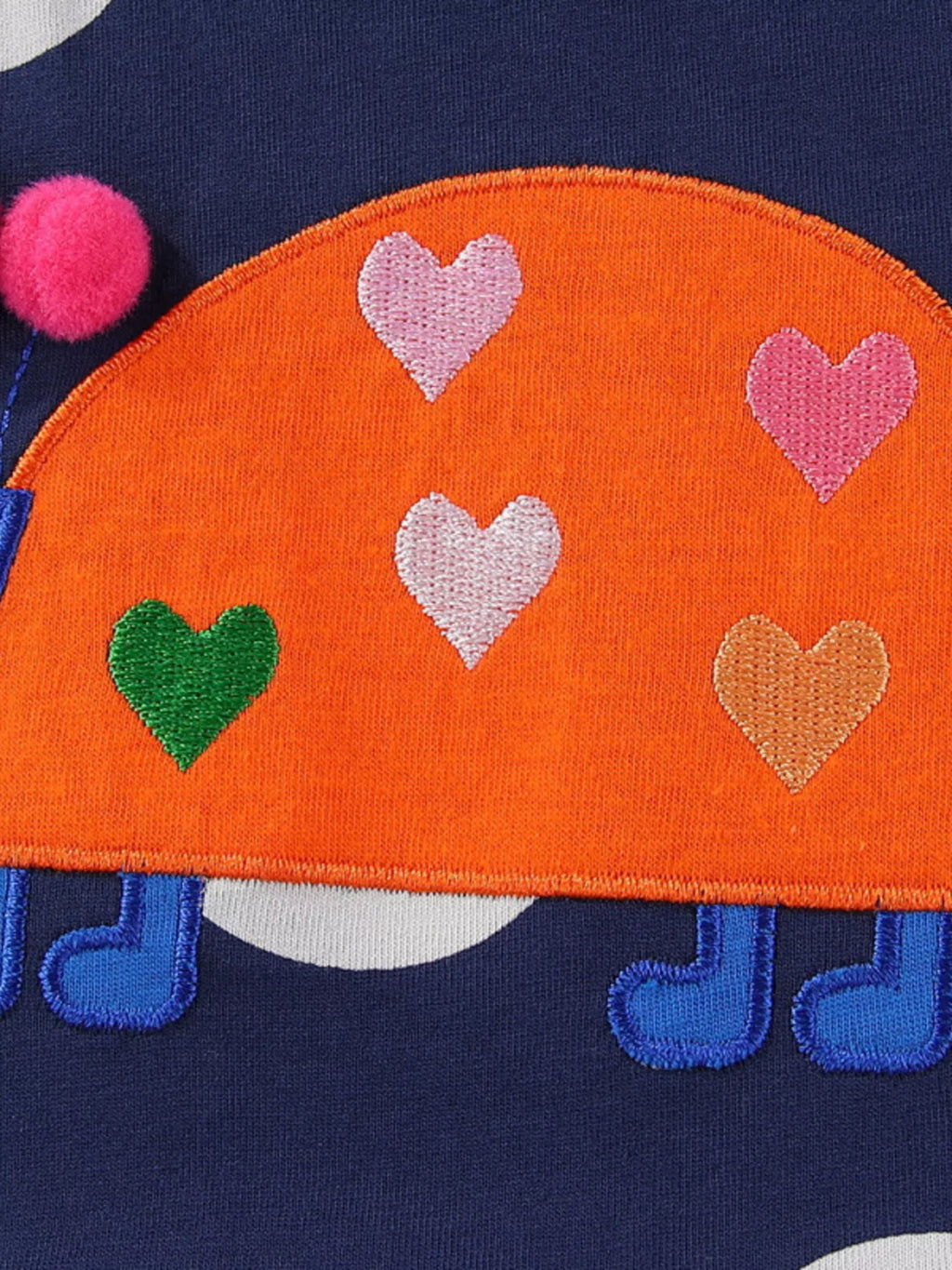 Children's Cute Ladybug Polka Dot Dress