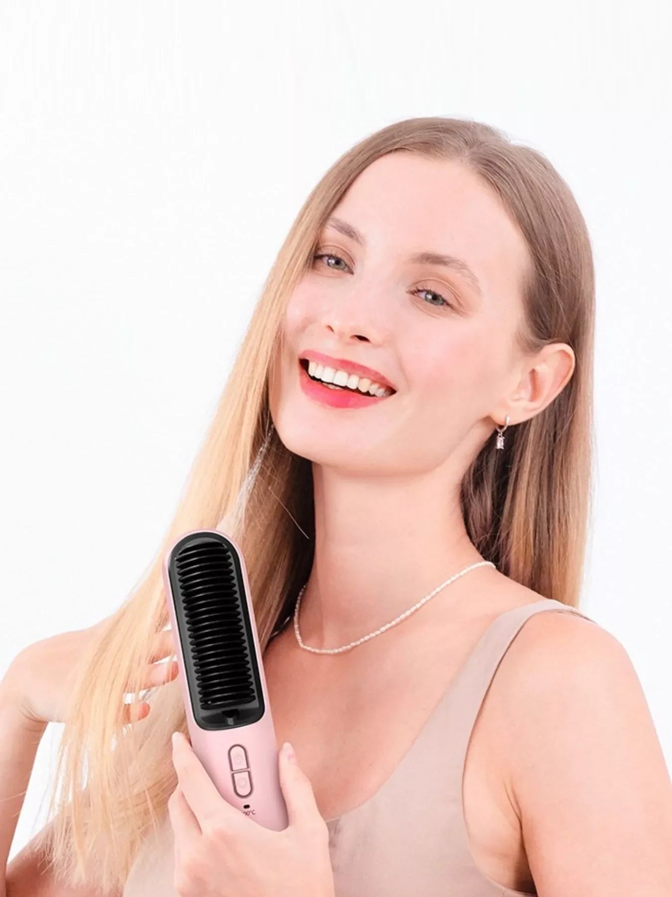 Fast Heating Hair Straightening Comb