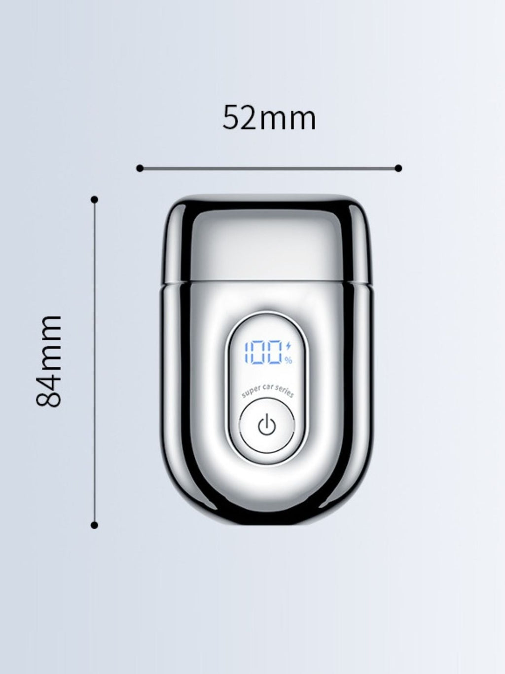 Portable Mini Shaver with LED Display