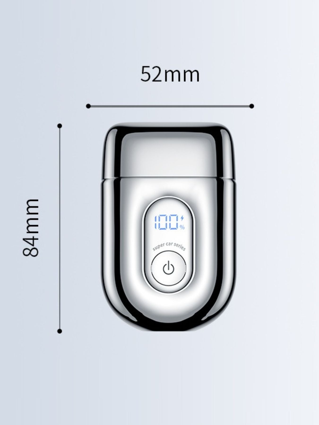 Portable Mini Shaver with LED Display