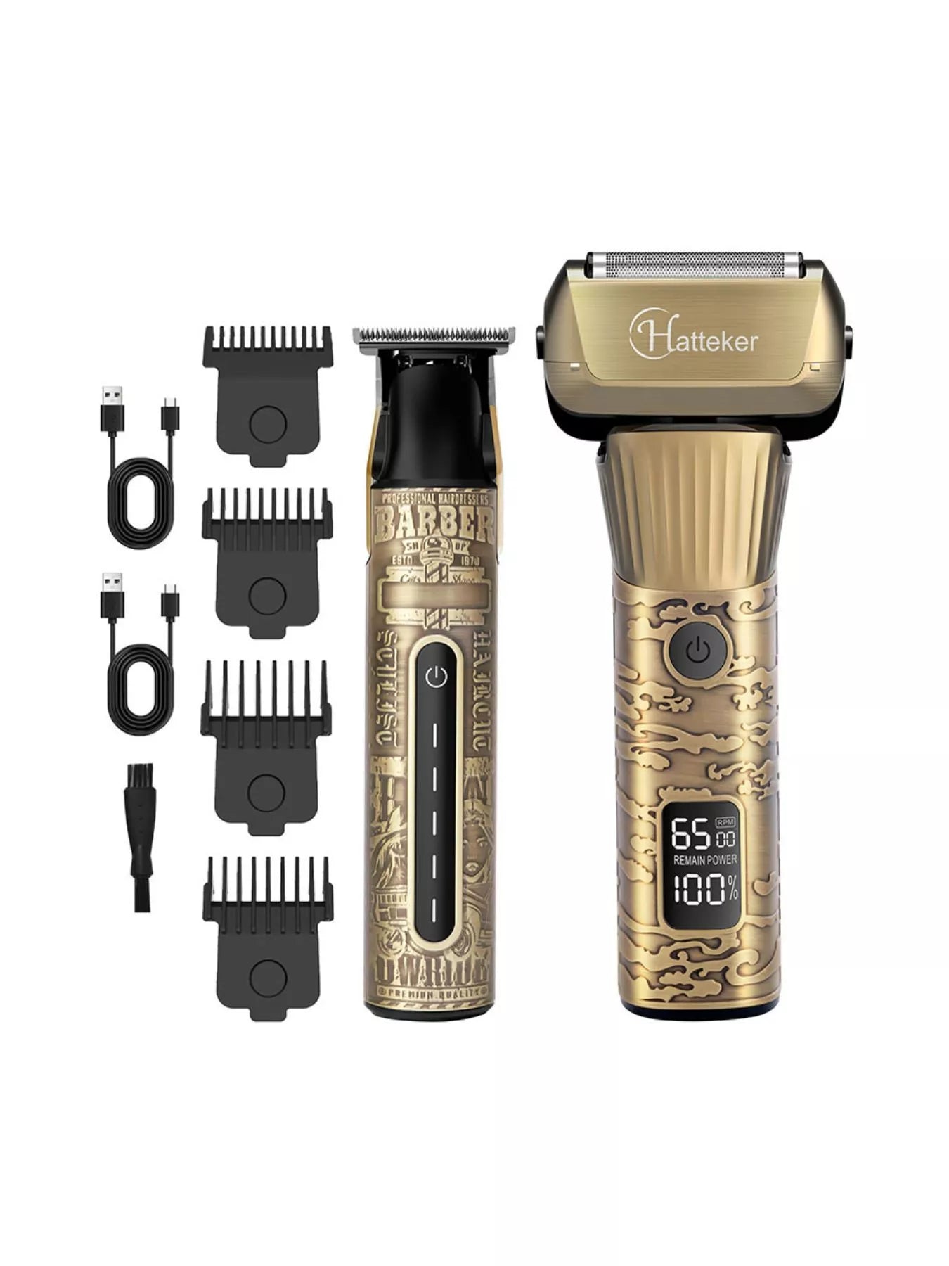 LED Display Hair Clipper