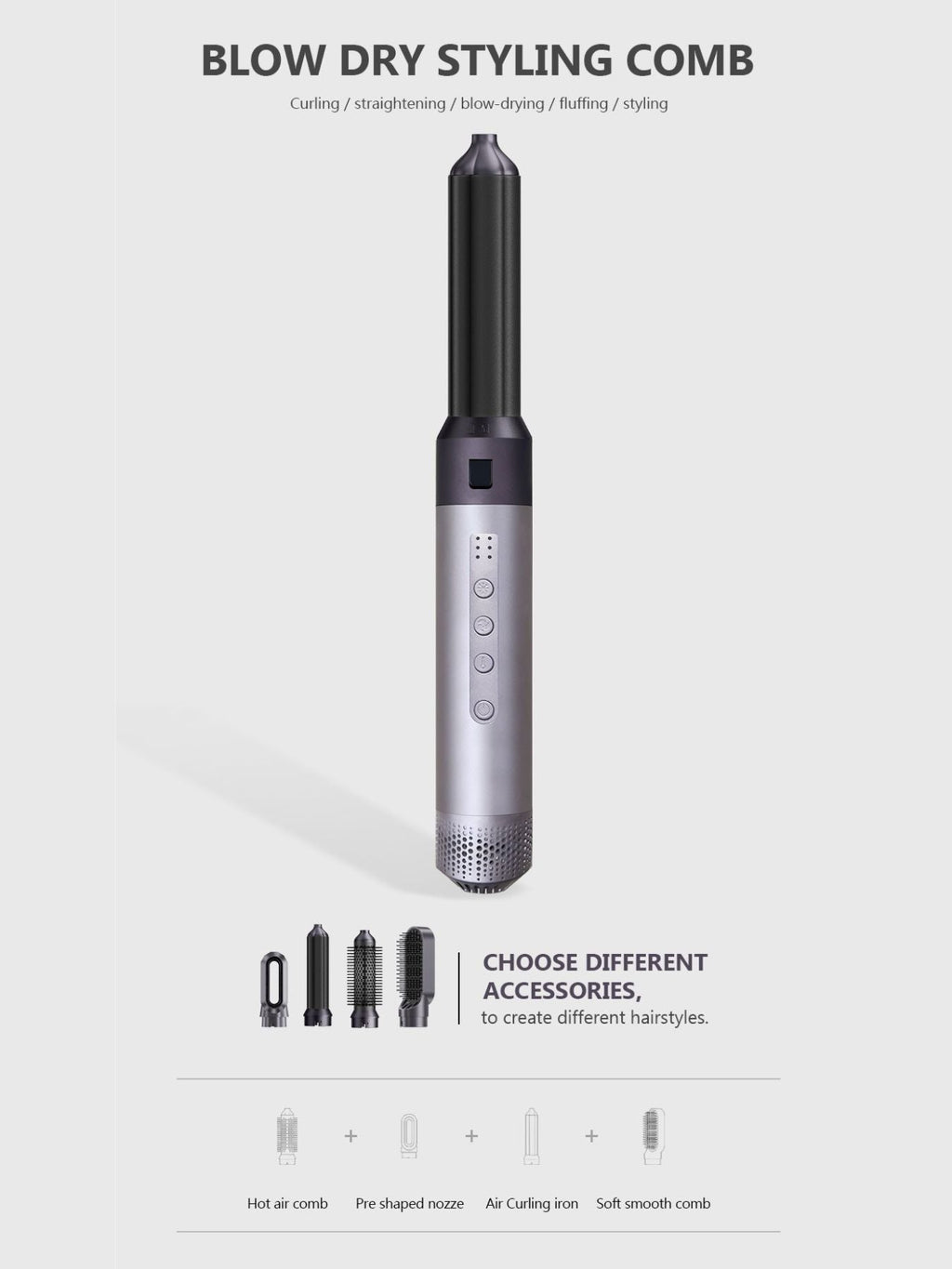 5-in-1 Hot Air Brush