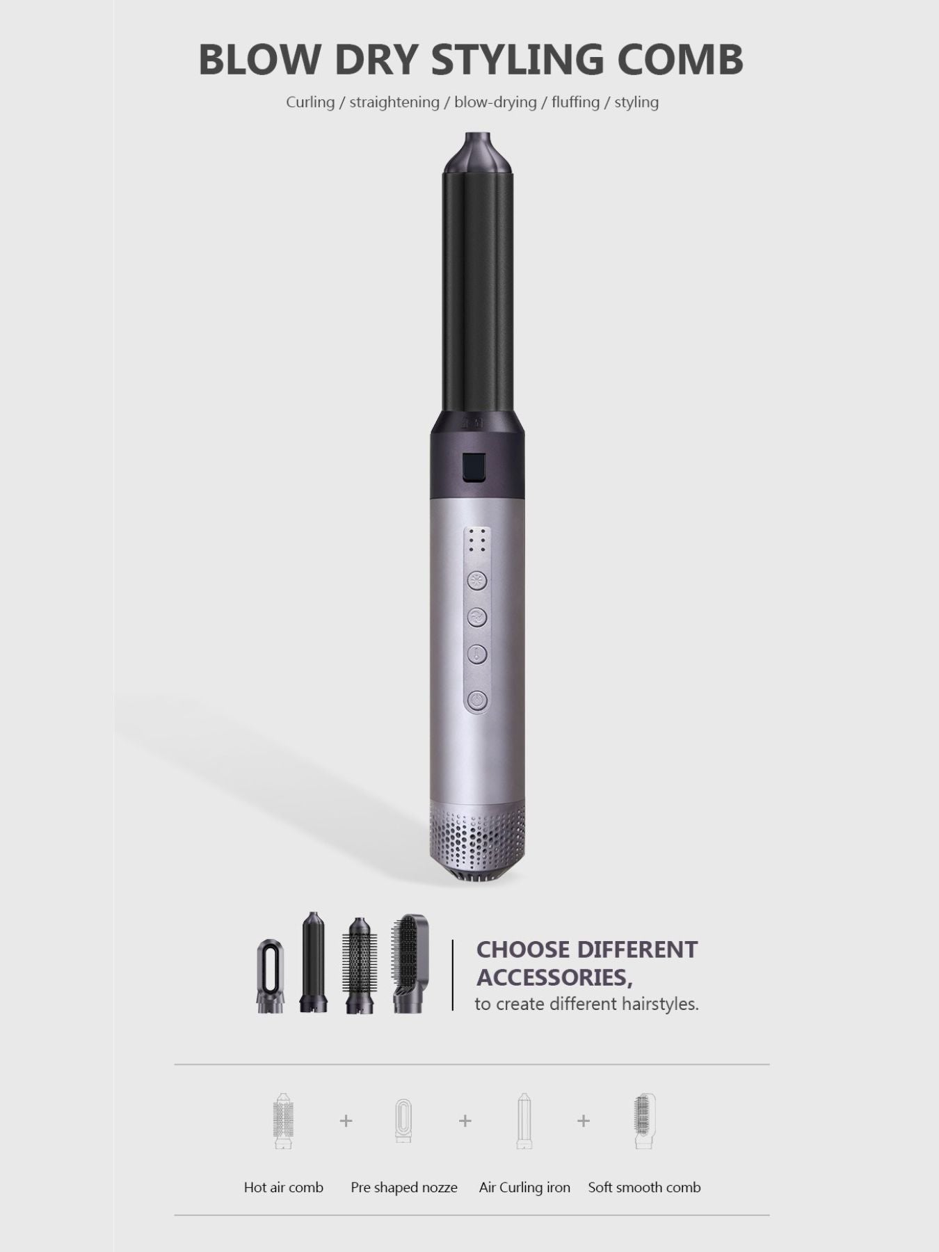 5-in-1 Hot Air Brush