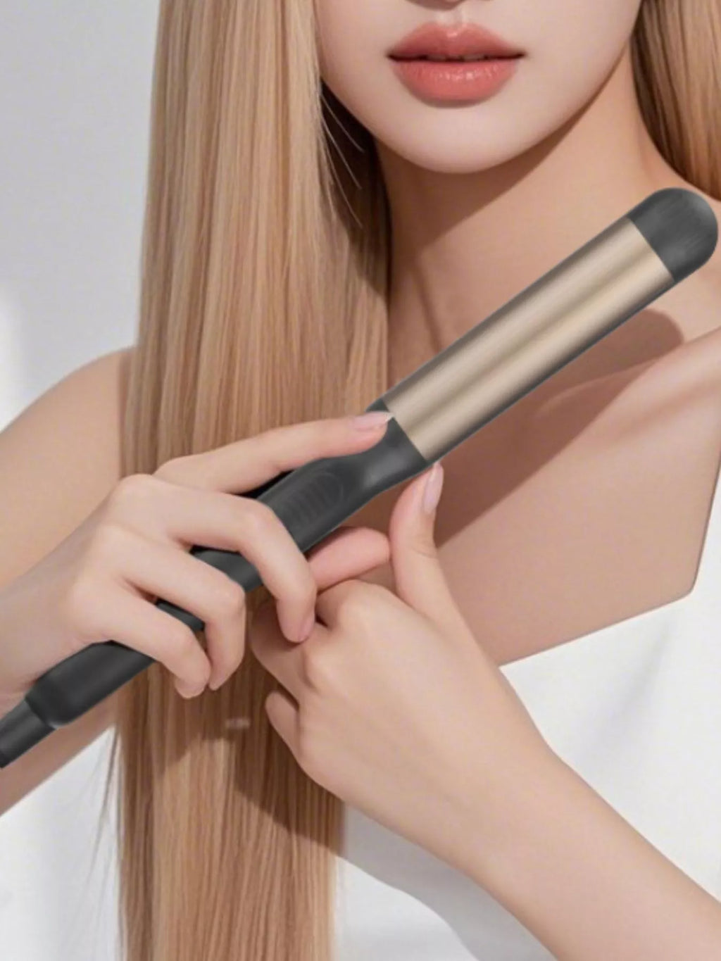 2-in-1 Curling & Straightening Iron