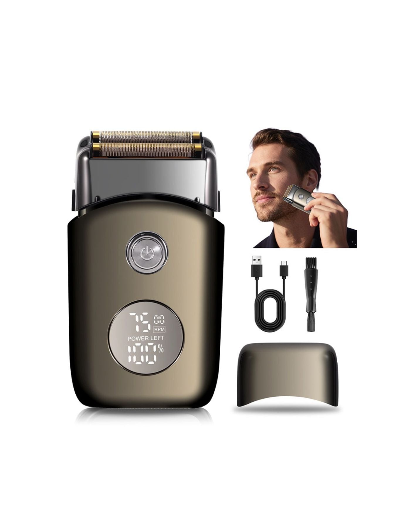 Smart Display Electric Shaver