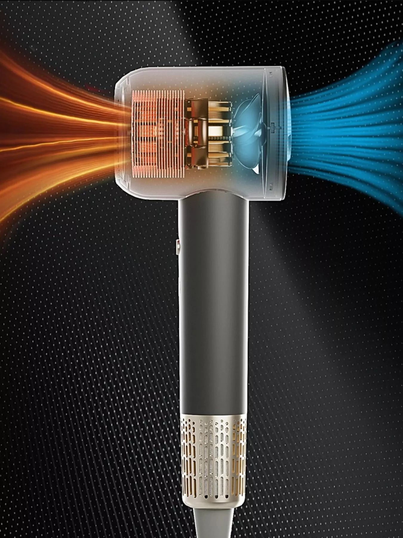 Negative Ion Quick-Drying Household Hair Dryer