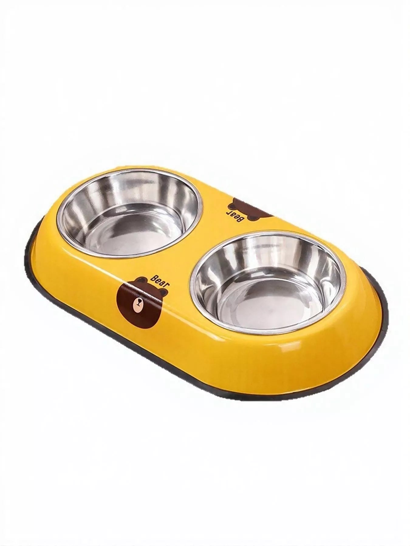Cartoon Double Pet Bowls