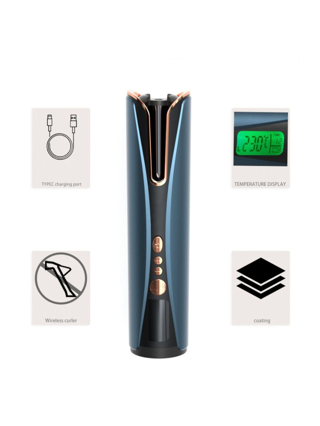 Automatic Hair Curling Iron