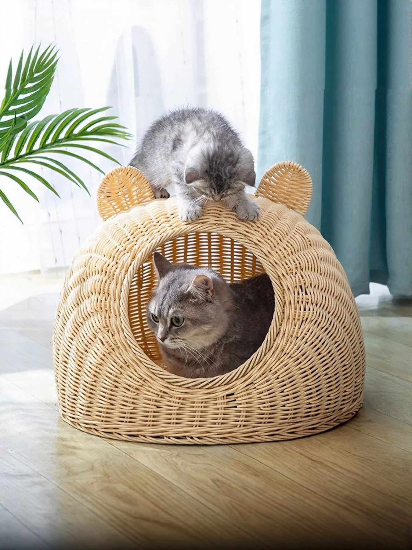 Rattan Washable Breathable Pet Nest