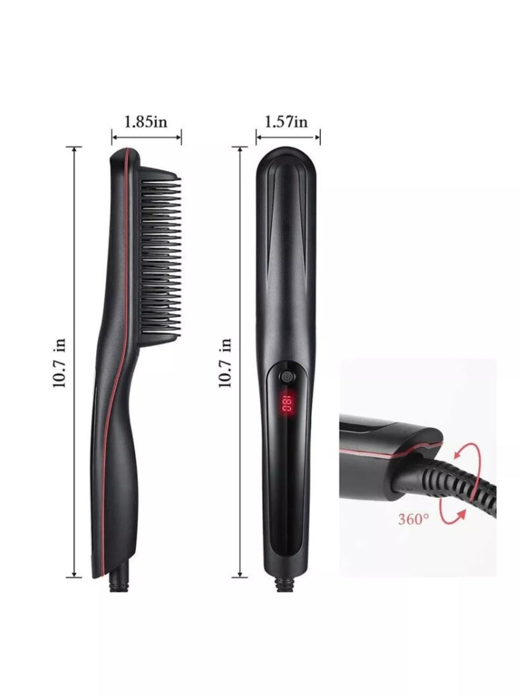 Heated Straightening Comb