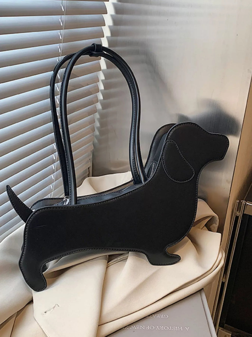 Dachshund Shaped Shoulder Bag