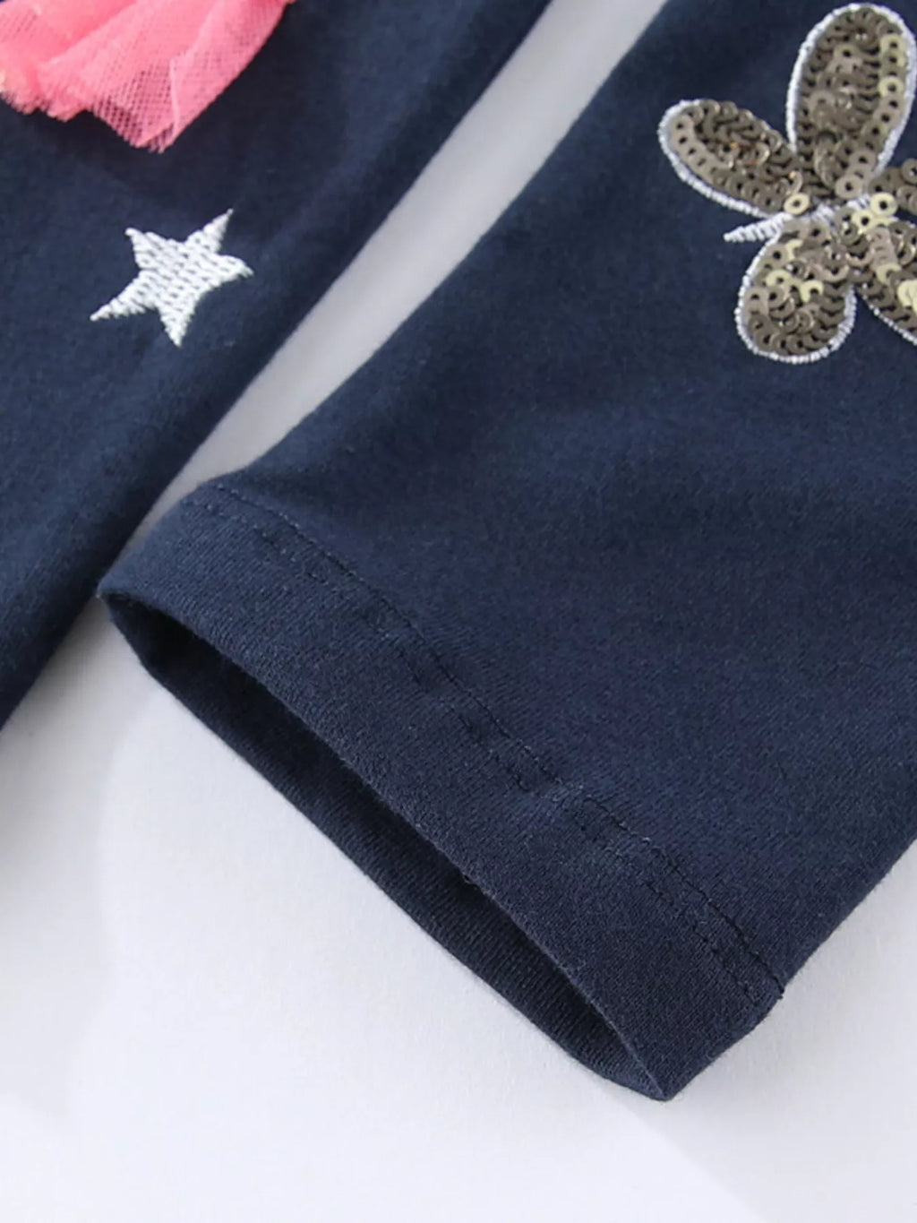 Children's Fairy Embroidered & Sequin Butterfly Leggings