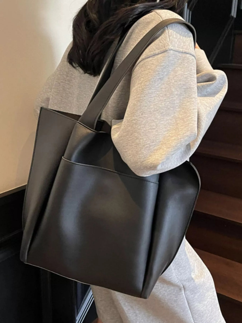 PU Leather Shoulder Bag