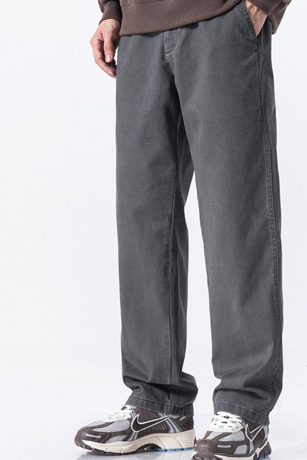 Men's Plus Size Wide Leg Pants