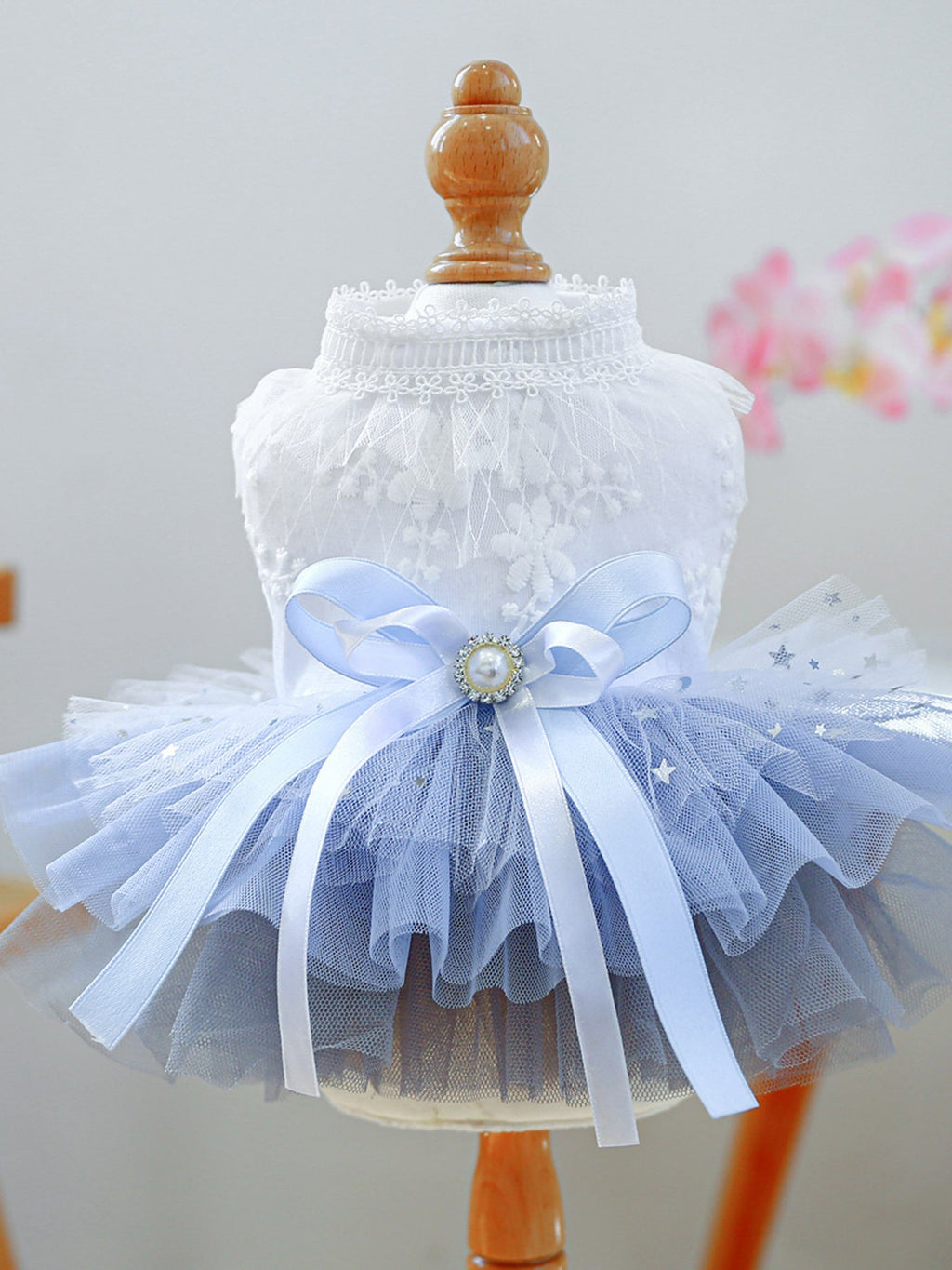 Lace Tutu Pet Dress