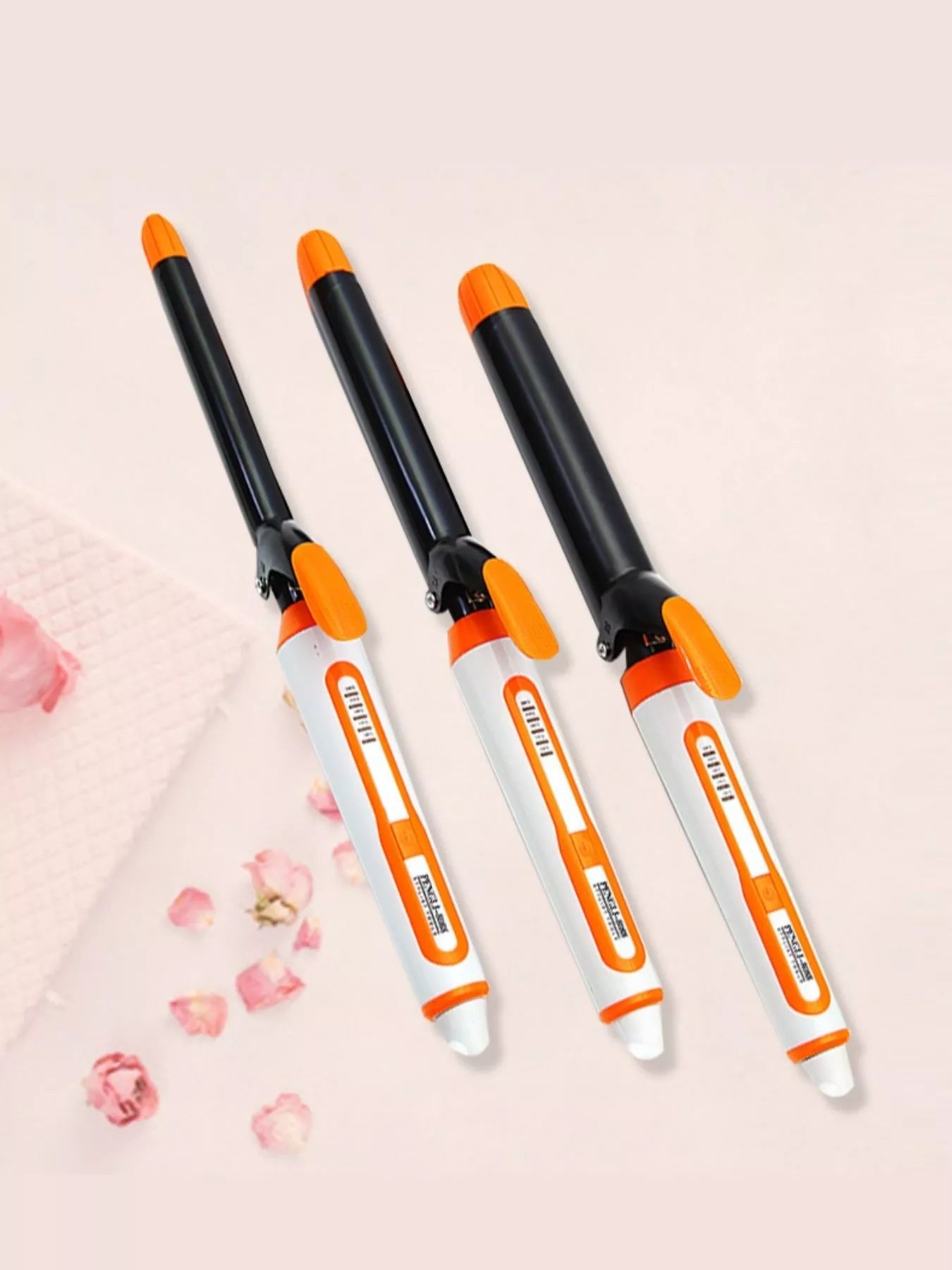 Adjustable Temperature Curling Iron Wand