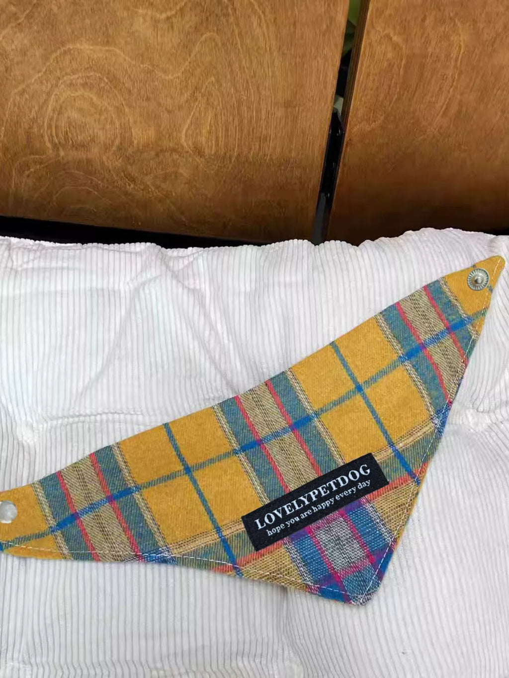 Plaid Pet Scarf