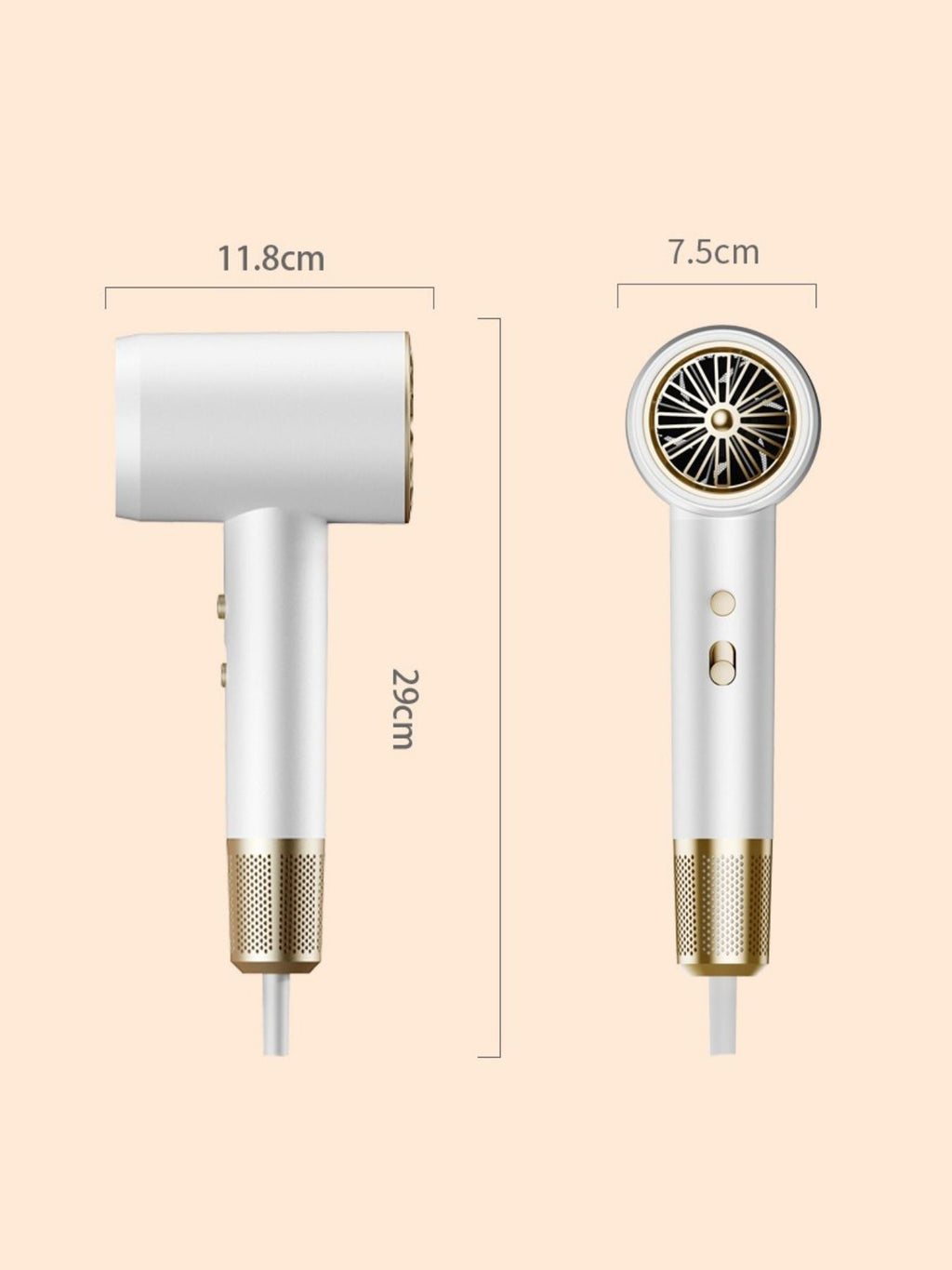 Low Noise Household Hair Dryer