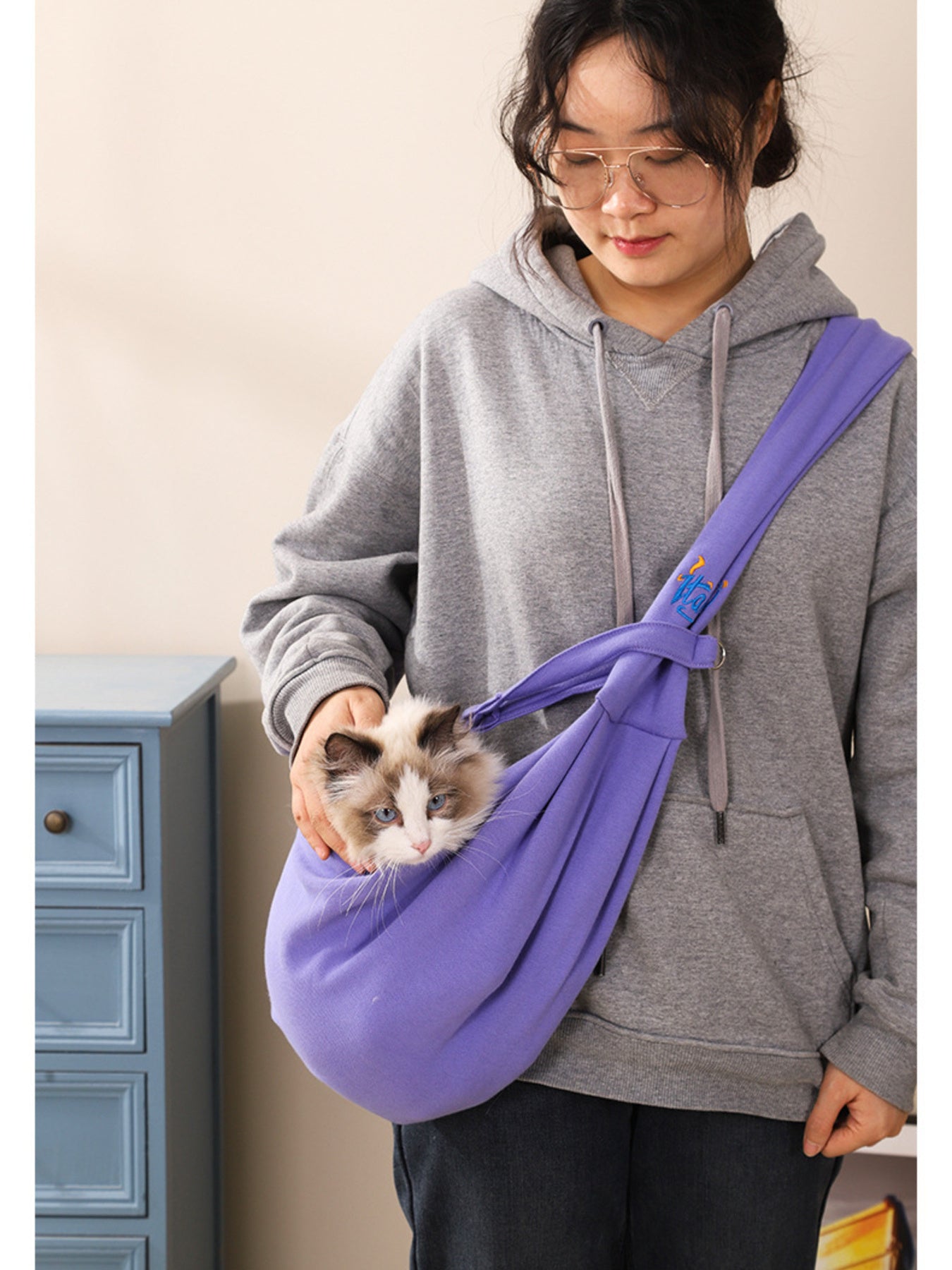Comfortable Pet Carrier Sling Bag