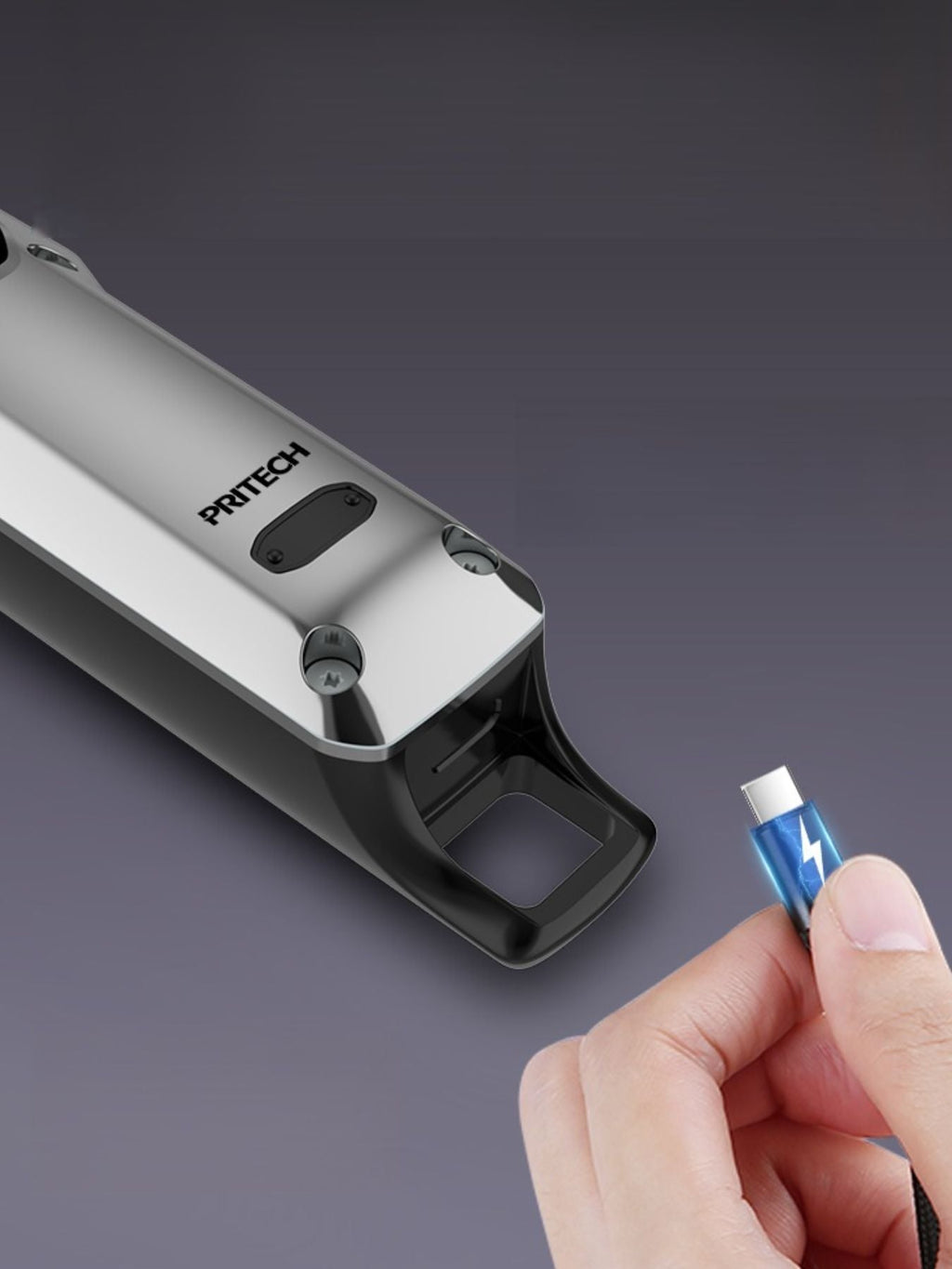 Cordless Hair Clipper with LED Display