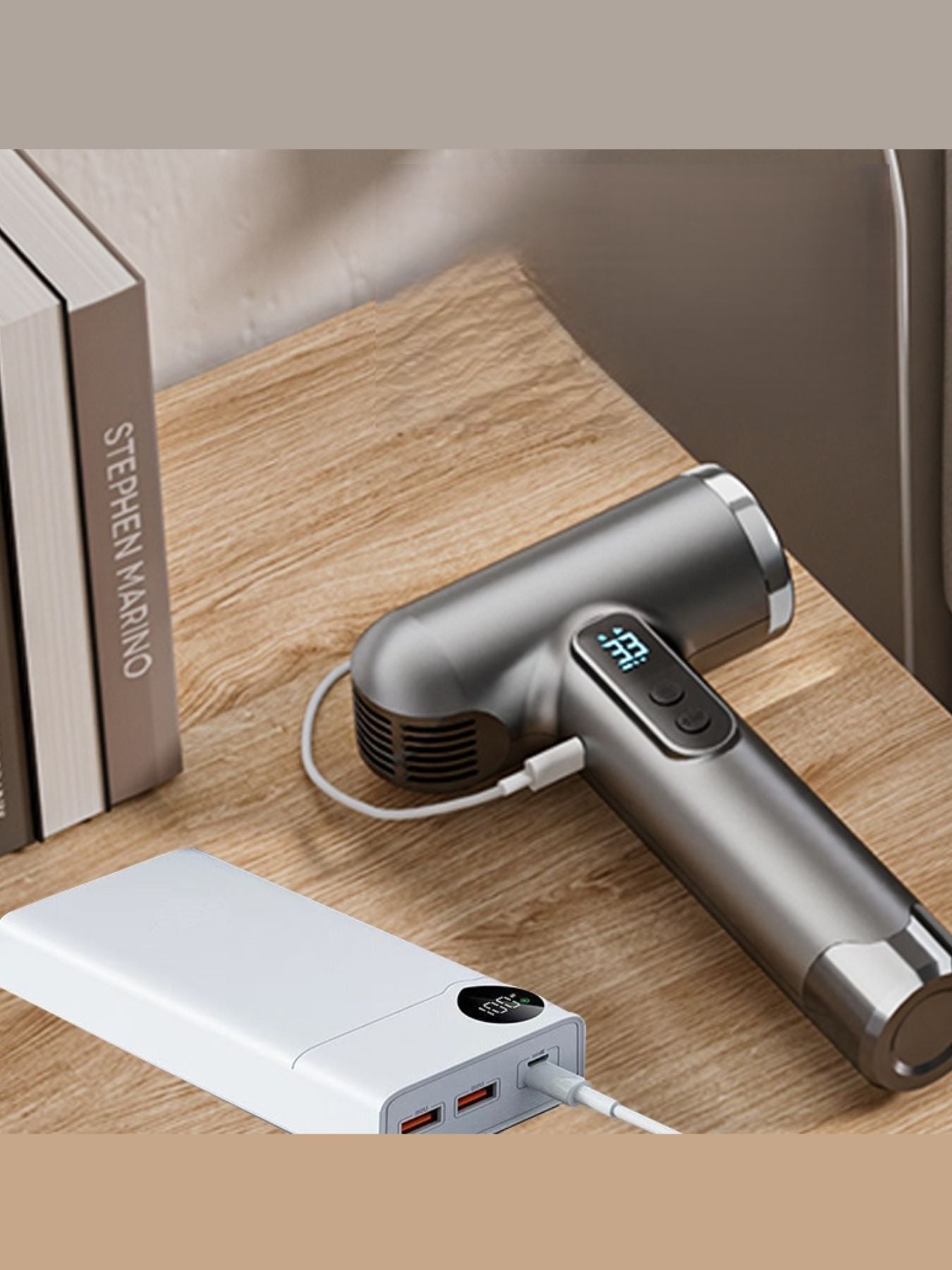 Portable Rechargeable High-Speed Hair Dryer
