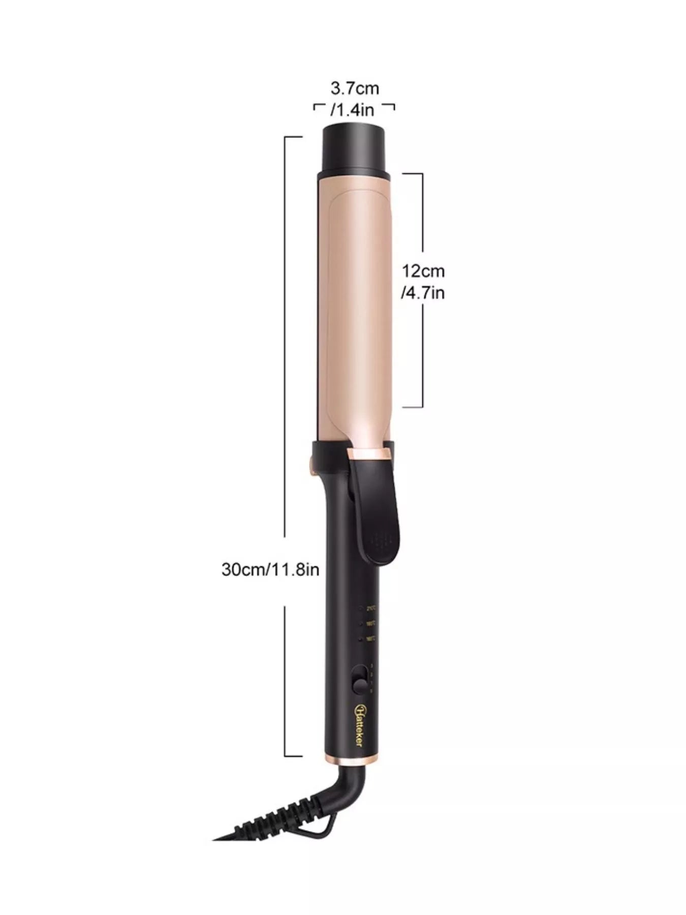 Adjustable Temperature Curling Iron