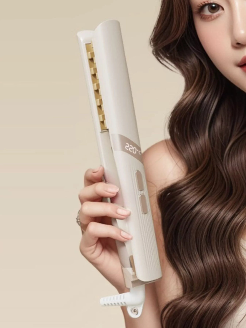 Adjustable Temperature Curling Iron